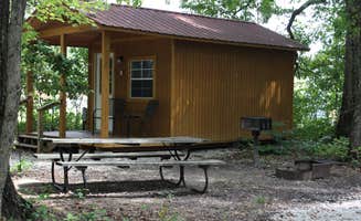 Dania E.'s photo of a cabin at Falls Creek Cabins & Campground near Liberty, KY
