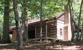 Suzy E.'s photo of a cabin at Red Top Mountain State Park Campground near Berkeley Lake, GA