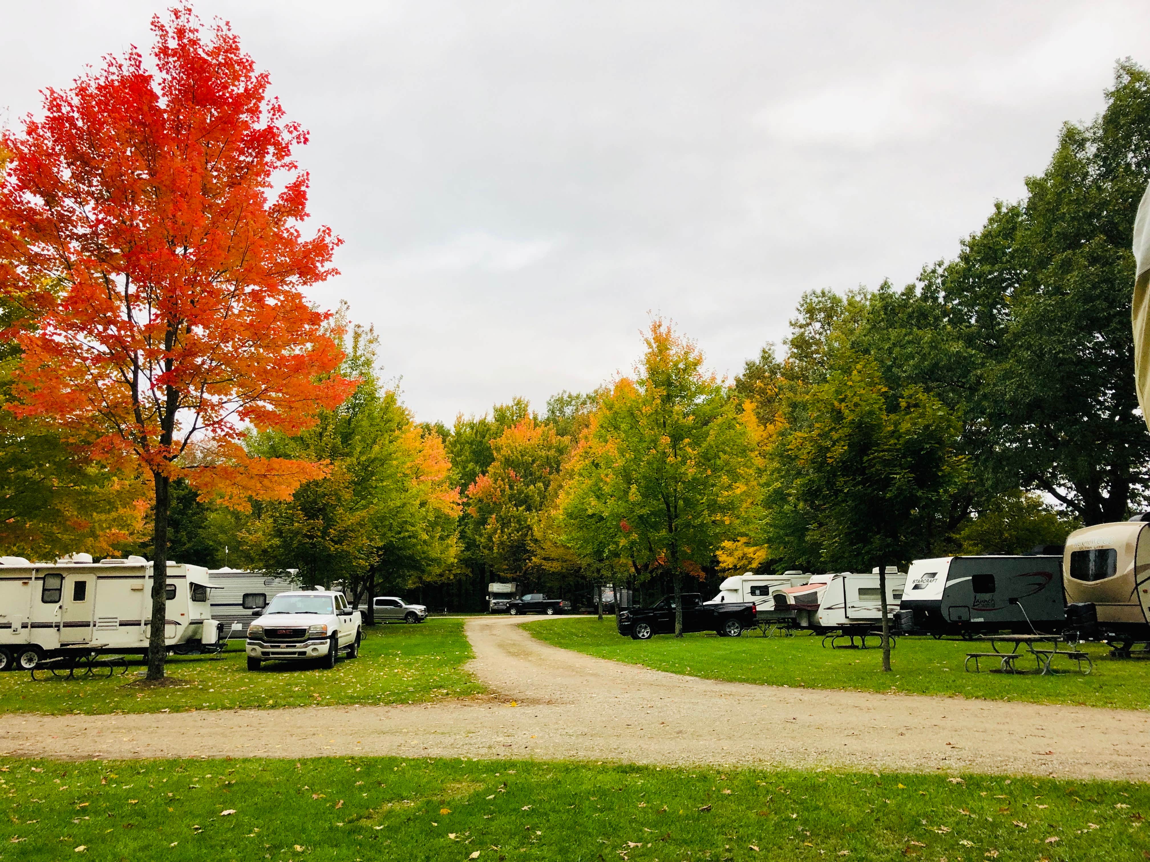 Countryside C.'s photo of rv camping at Countryside Campground & Cabins near Beaverton, MI