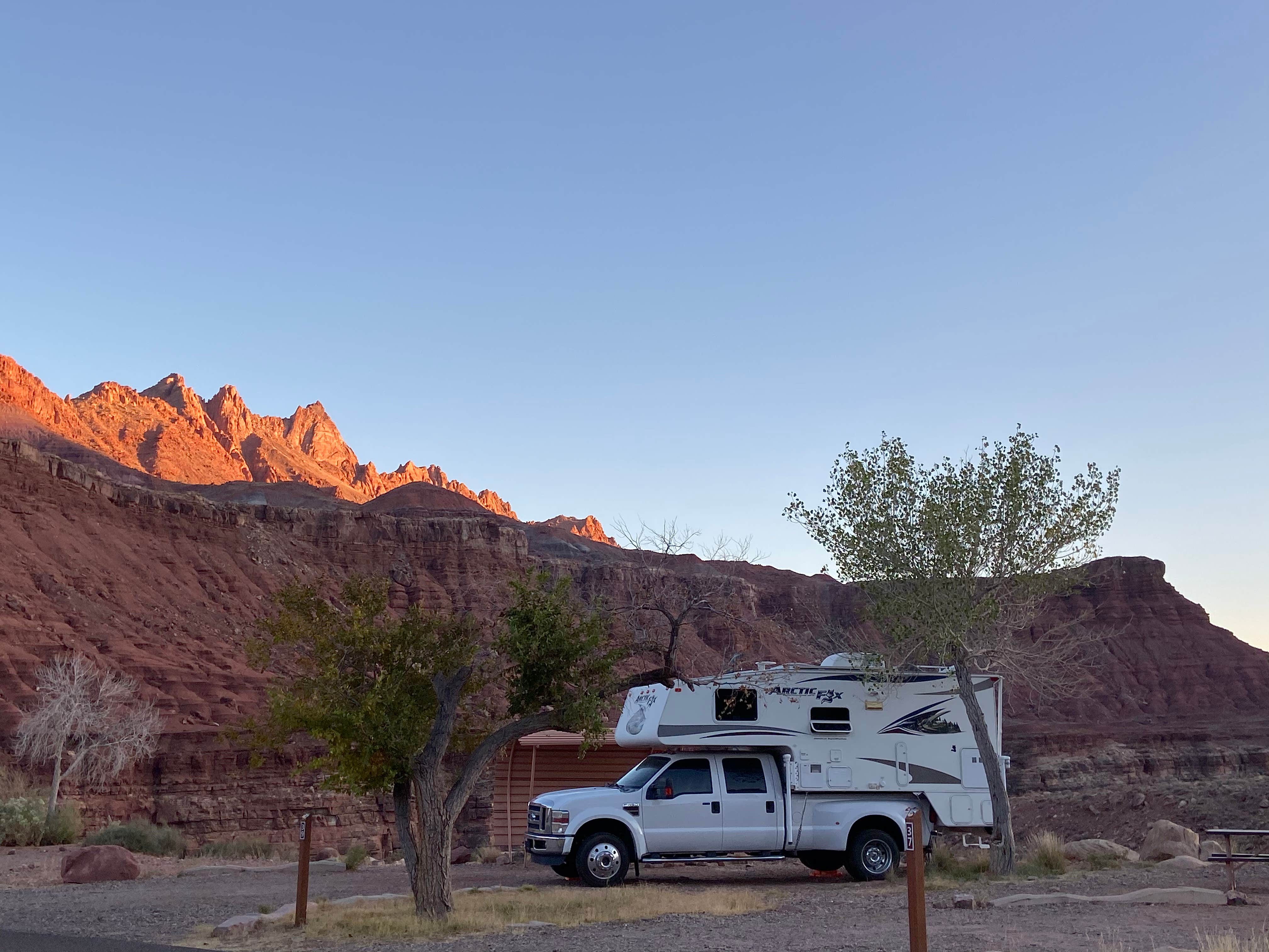 Pamela D.'s photo of rv camping at Lees Ferry Campground — Glen Canyon National Recreation Area near Page, AZ