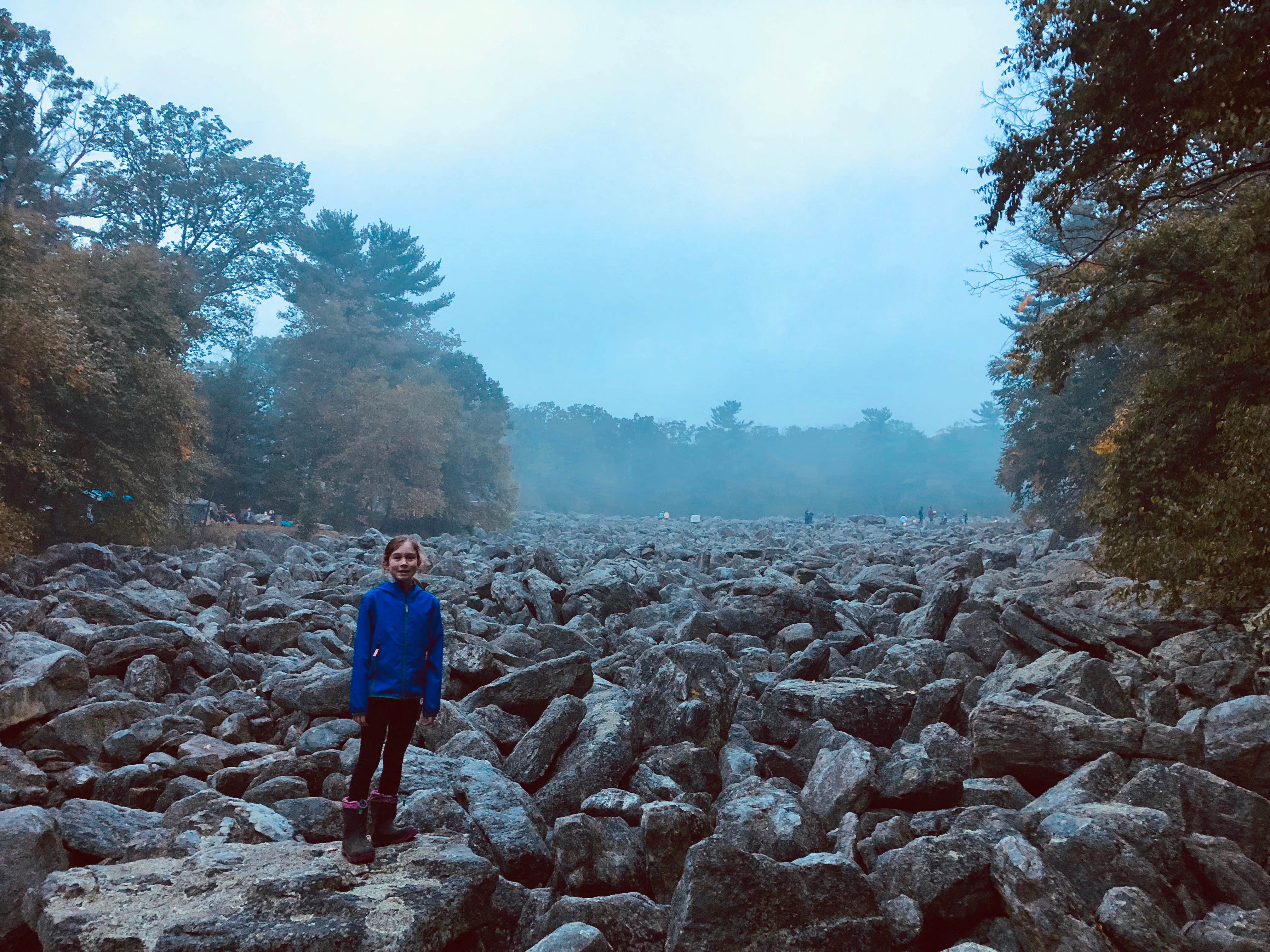 Camper-submitted photo at Blue Rocks Family Campground near Slatington, PA