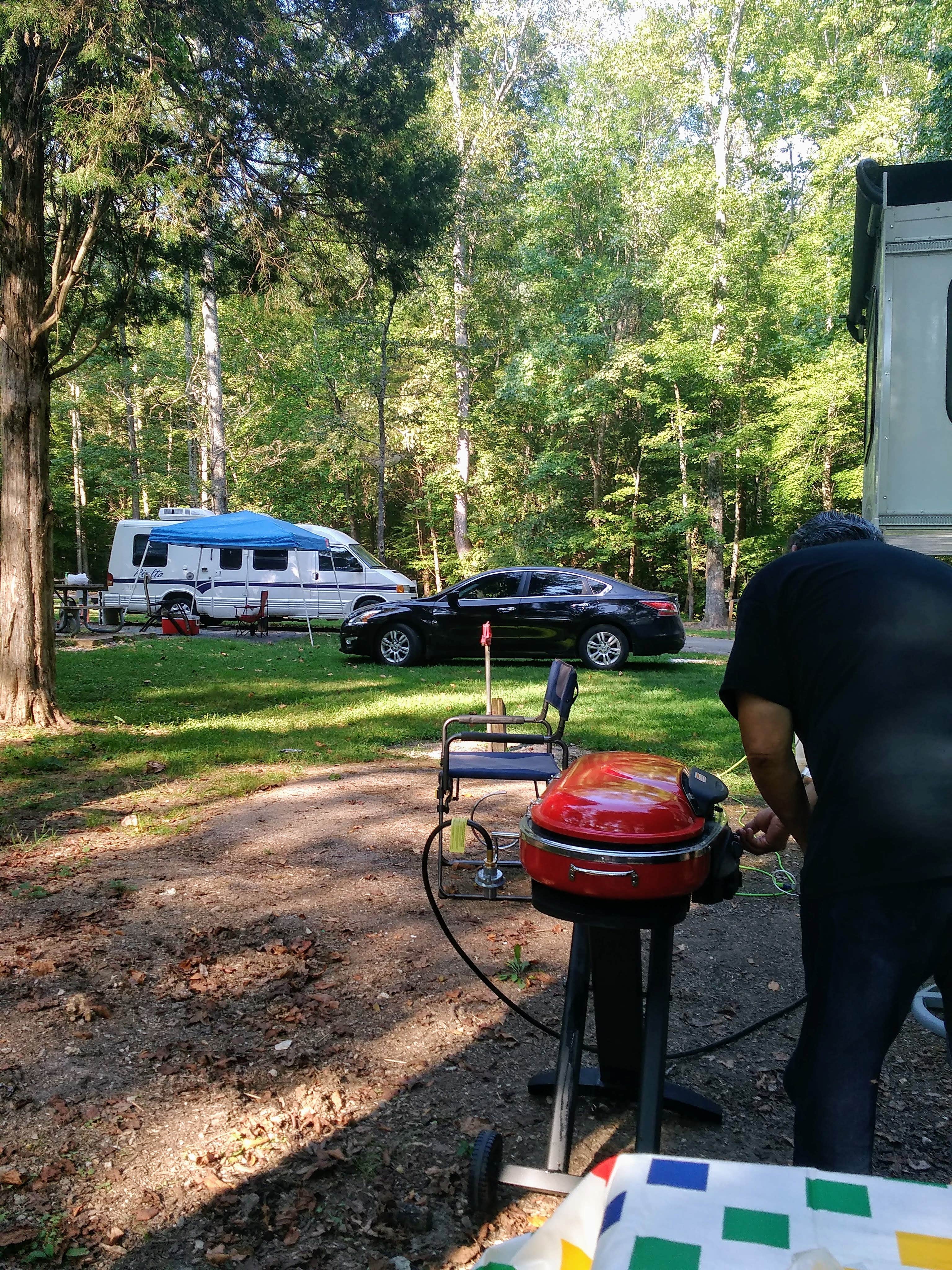 Camper-submitted photo at Happy Hollow Campground — Nathan Bedford Forrest State Park near Waverly, TN