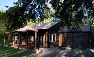The Dyrt's photo of a cabin at Zips Place Cabin near Heart Butte, MT