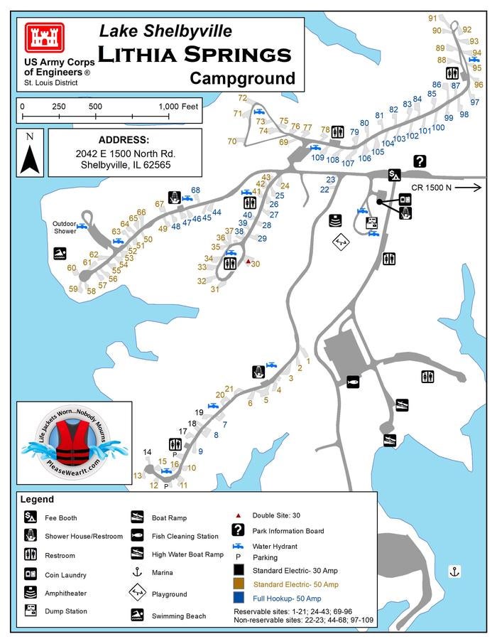 Lithia Springs Campground Map



Campground Map 2019

Credit: USACE