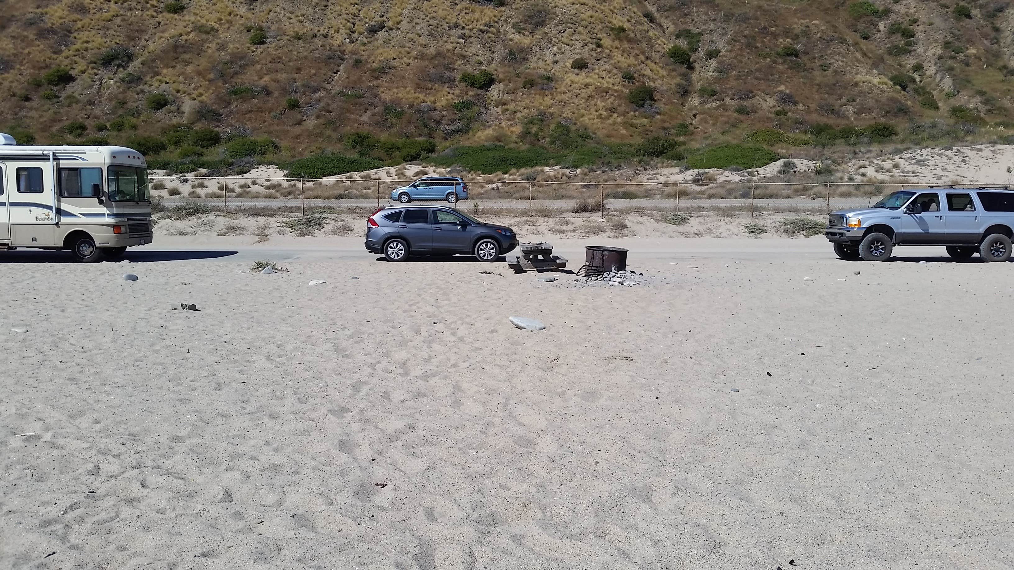 Anne O.'s photo of rv camping at Thornhill Broome Beach — Point Mugu State Park near Oxnard, CA