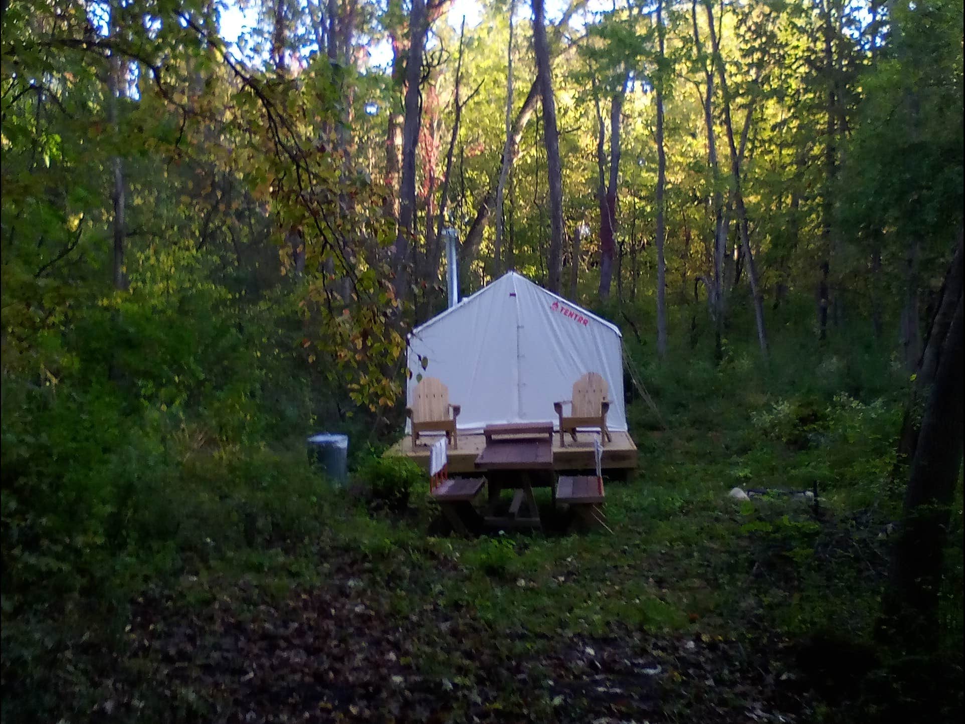 The Dyrt's photo at butternut creek launch tent 2 near Covert, MI