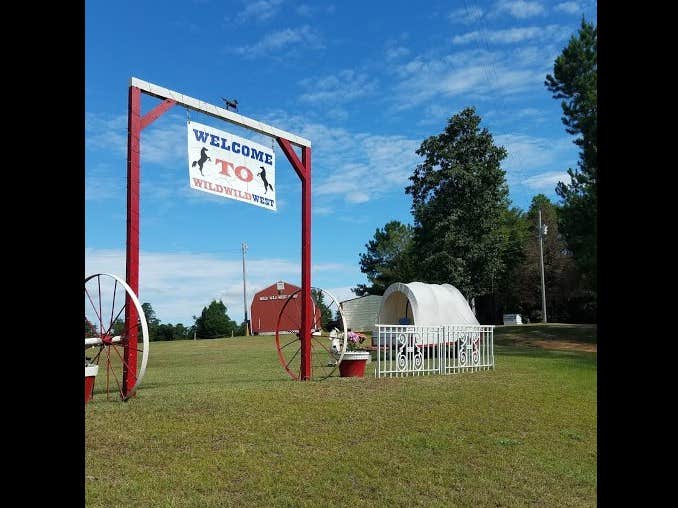 The Dyrt's photo of tent camping at Wild Wild West Kamp near Omaha, GA