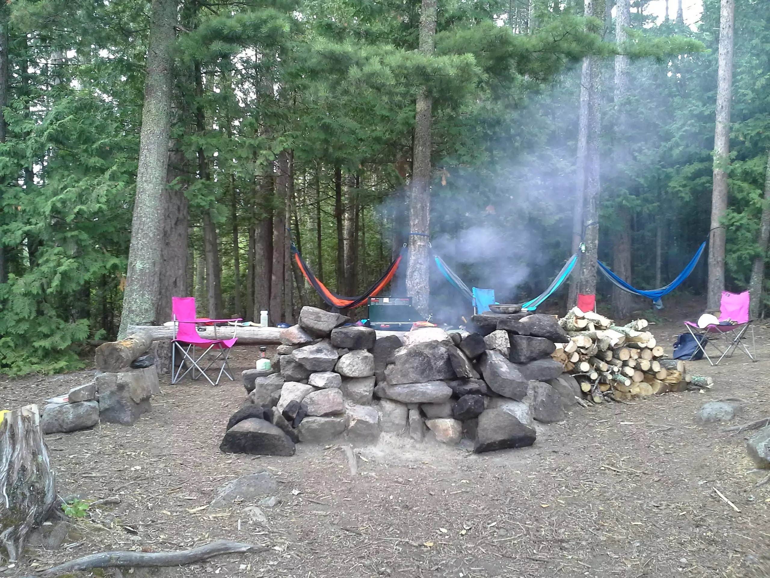 Camper-submitted photo at BWCA Lake Three near Superior National Forest