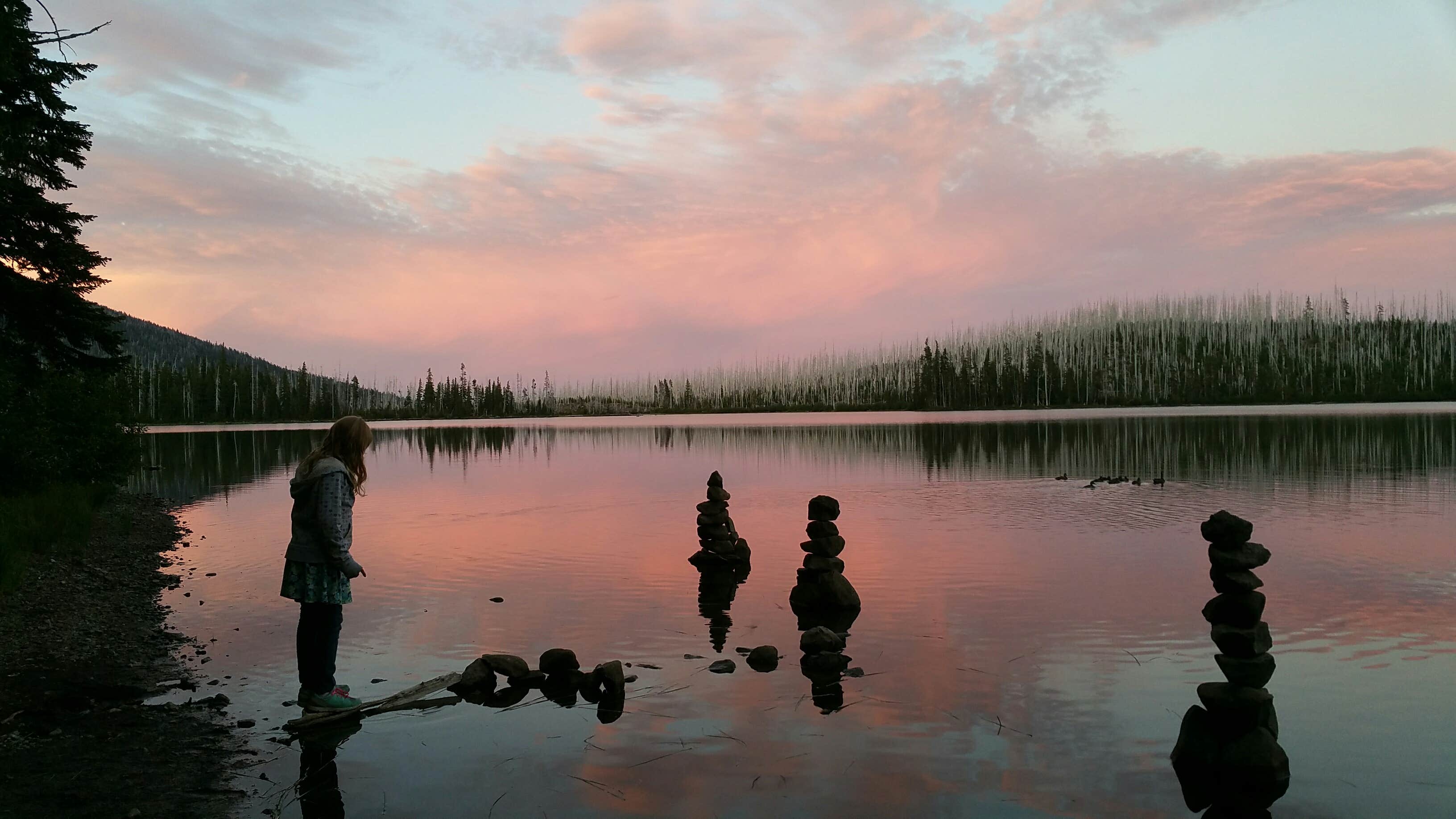Camper-submitted photo at Peninsula (Olallie) Campground near Idanha, OR