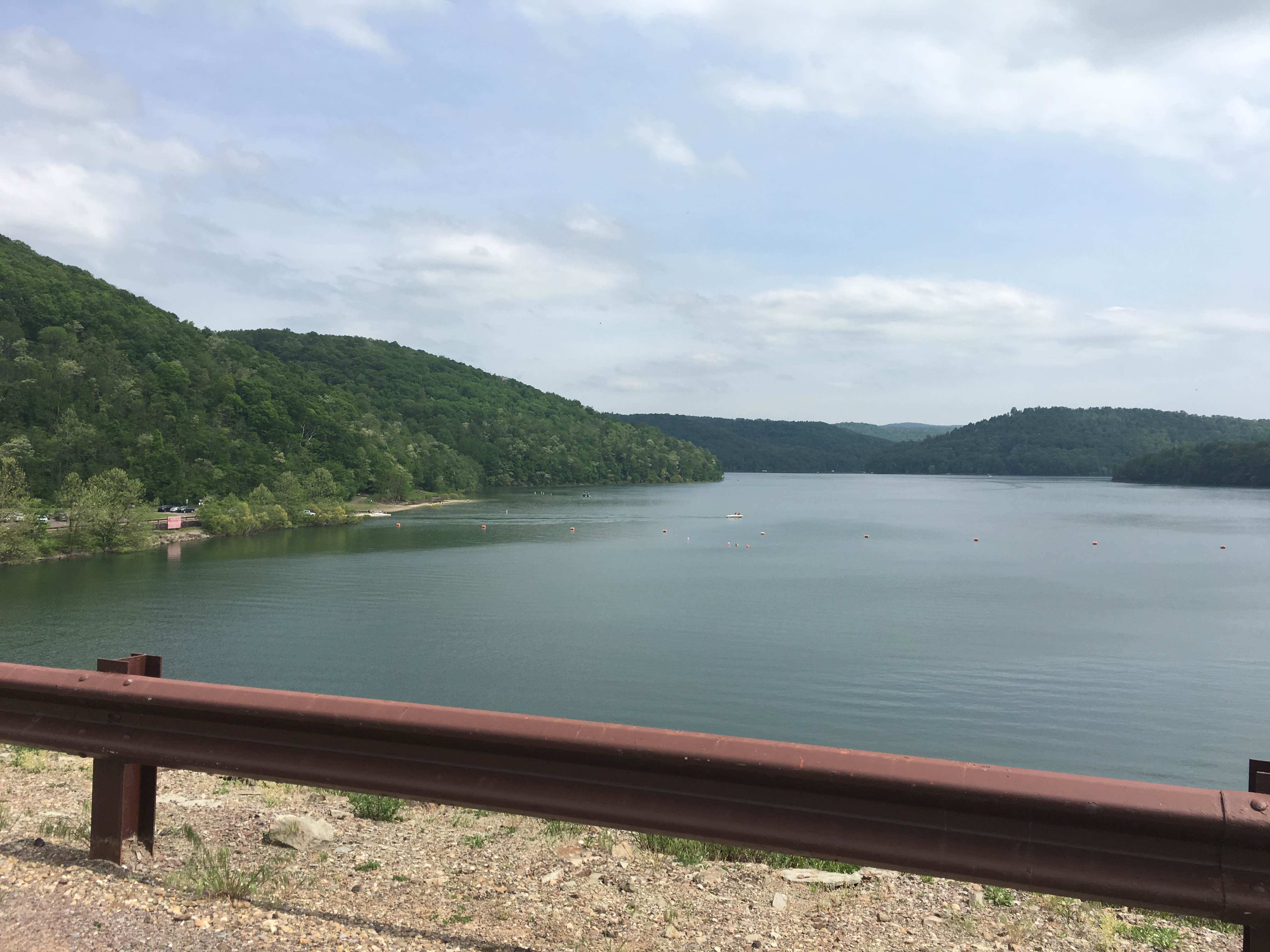 Camper-submitted photo at Kentuck Campground — Ohiopyle State Park near Grantsville, MD