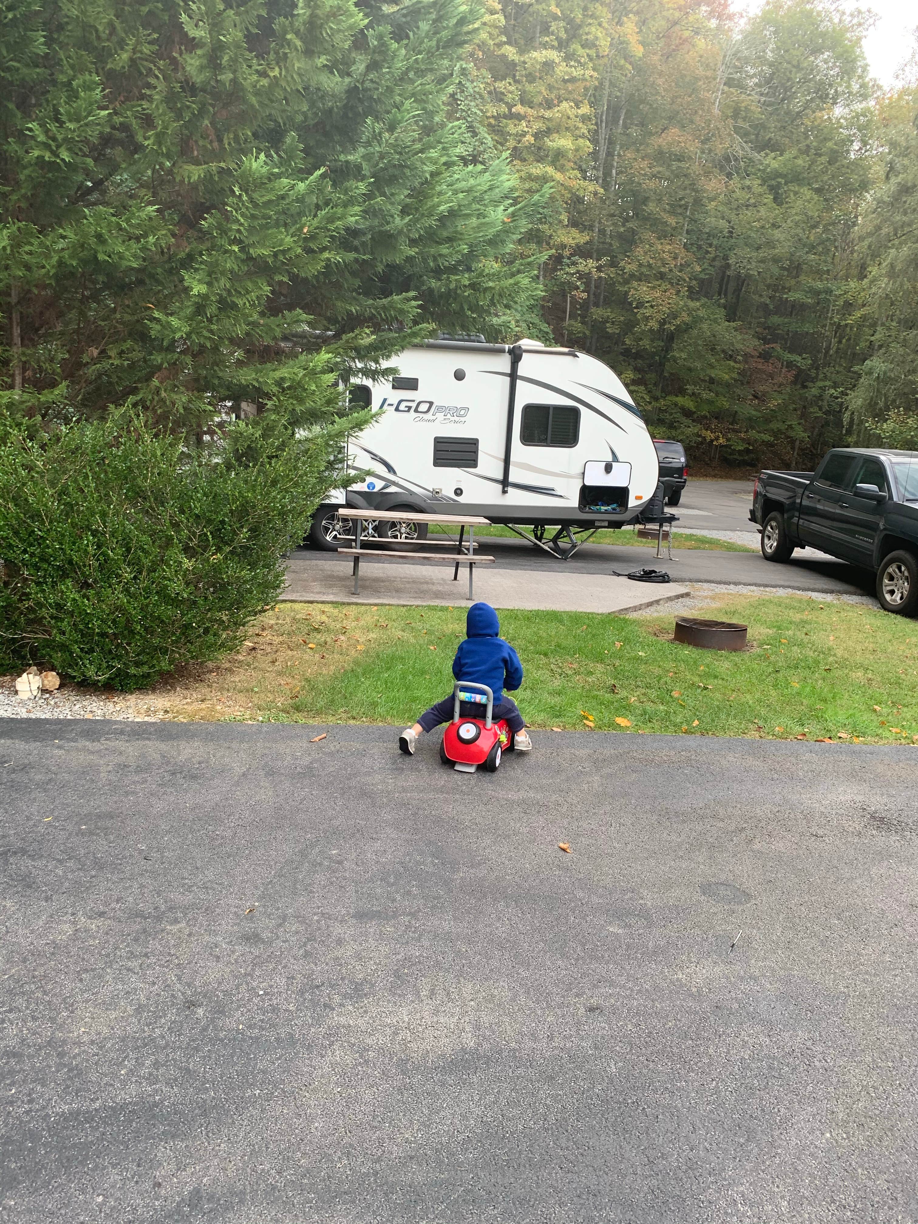 Jane J.'s photo of rv camping at Twin Creek RV Resort near Gatlinburg, TN
