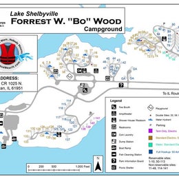 Public Campgrounds: Forrest W. Bo Wood
