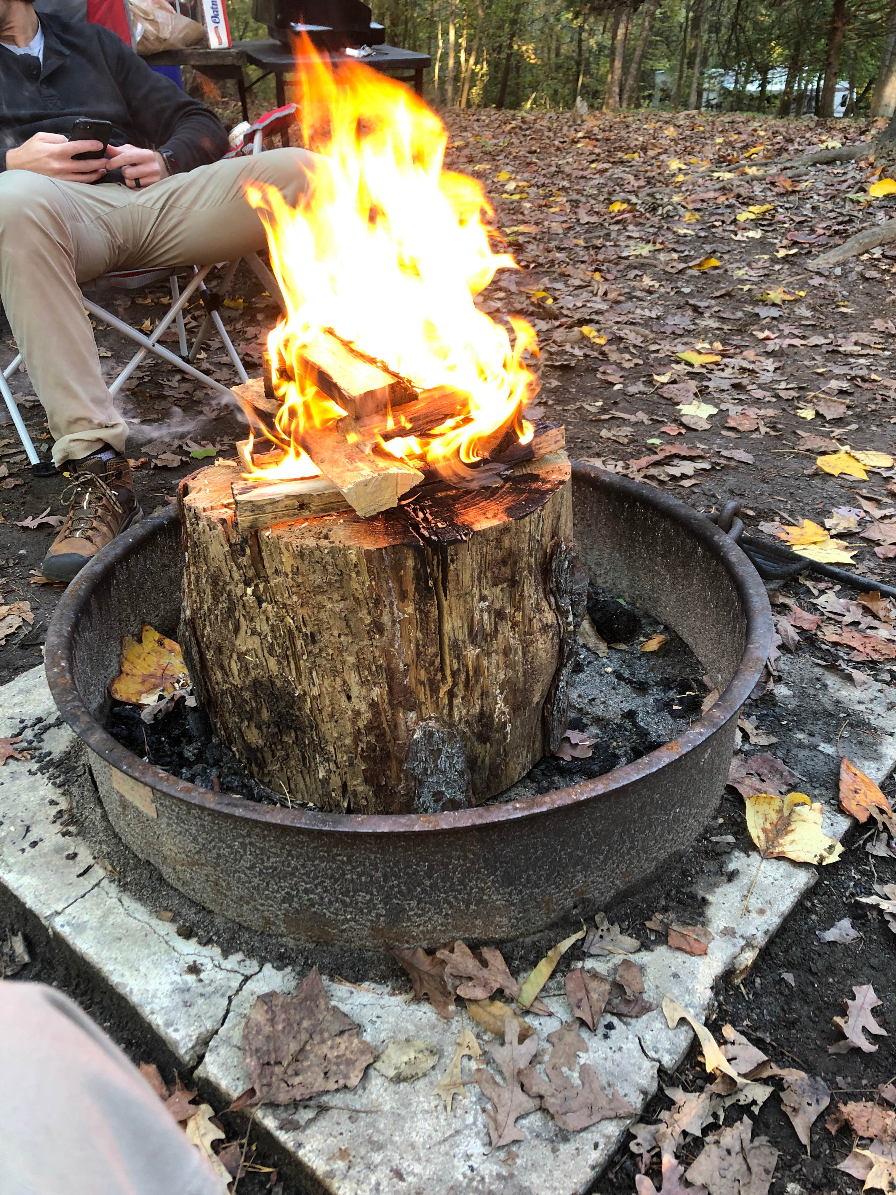 Camper-submitted photo at Paris Mountain State Park Campground near Inman, SC