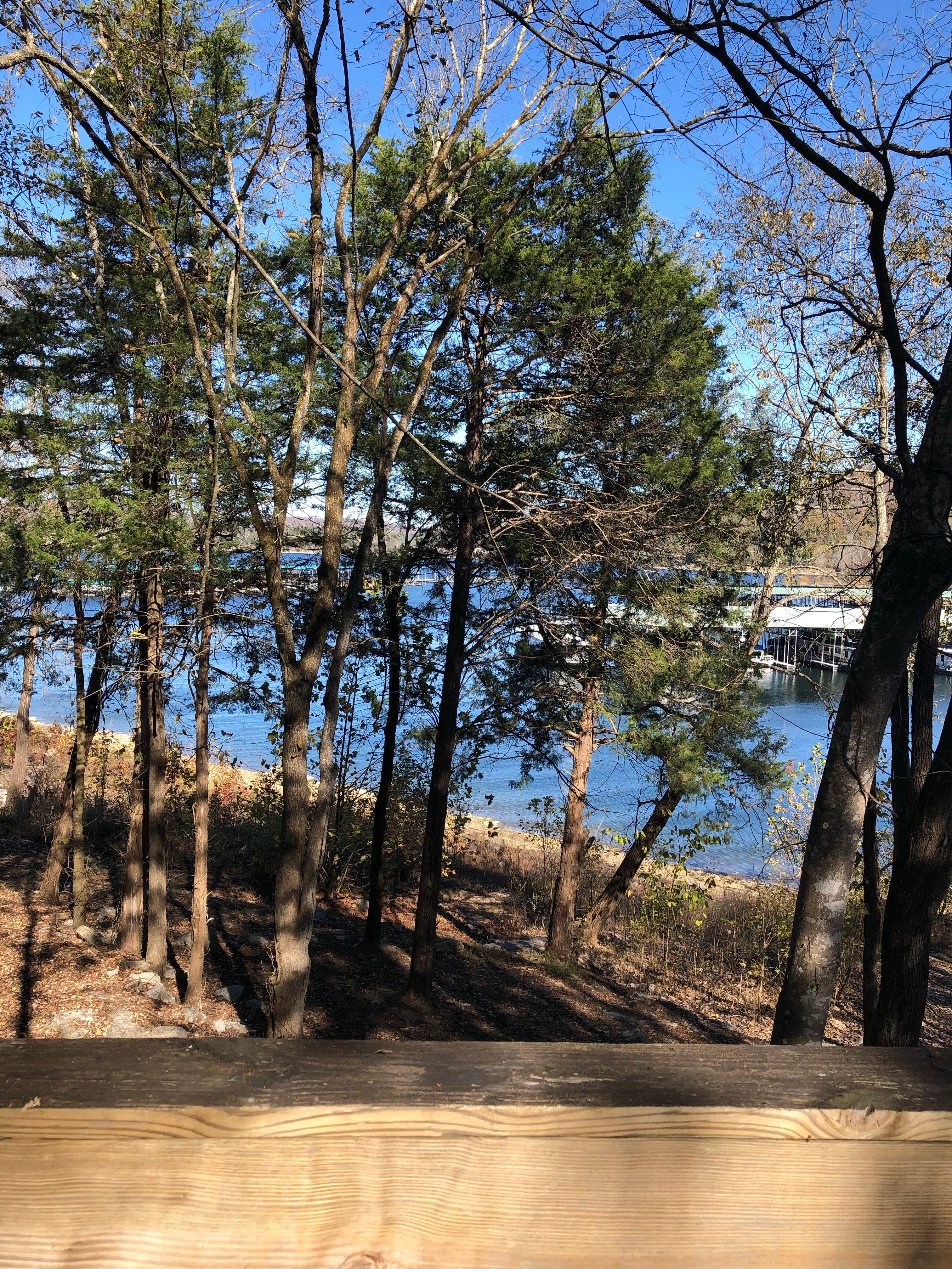 Beautiful views from EVERY campsite.