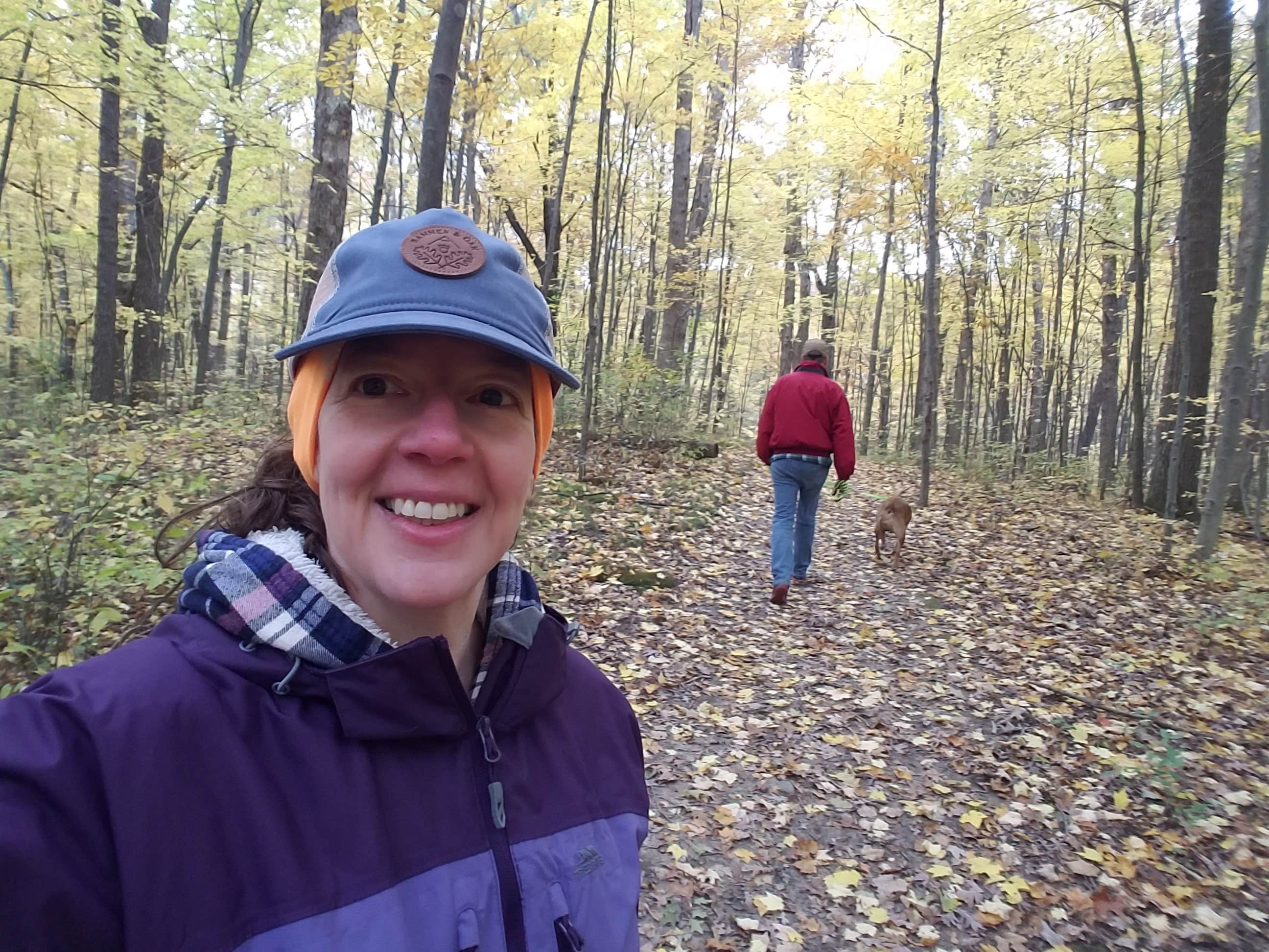 Jennifer H.'s photo of camping with pets at McGinnis Lake Modern Campground — Holly Recreation Area near Sterling Heights, MI