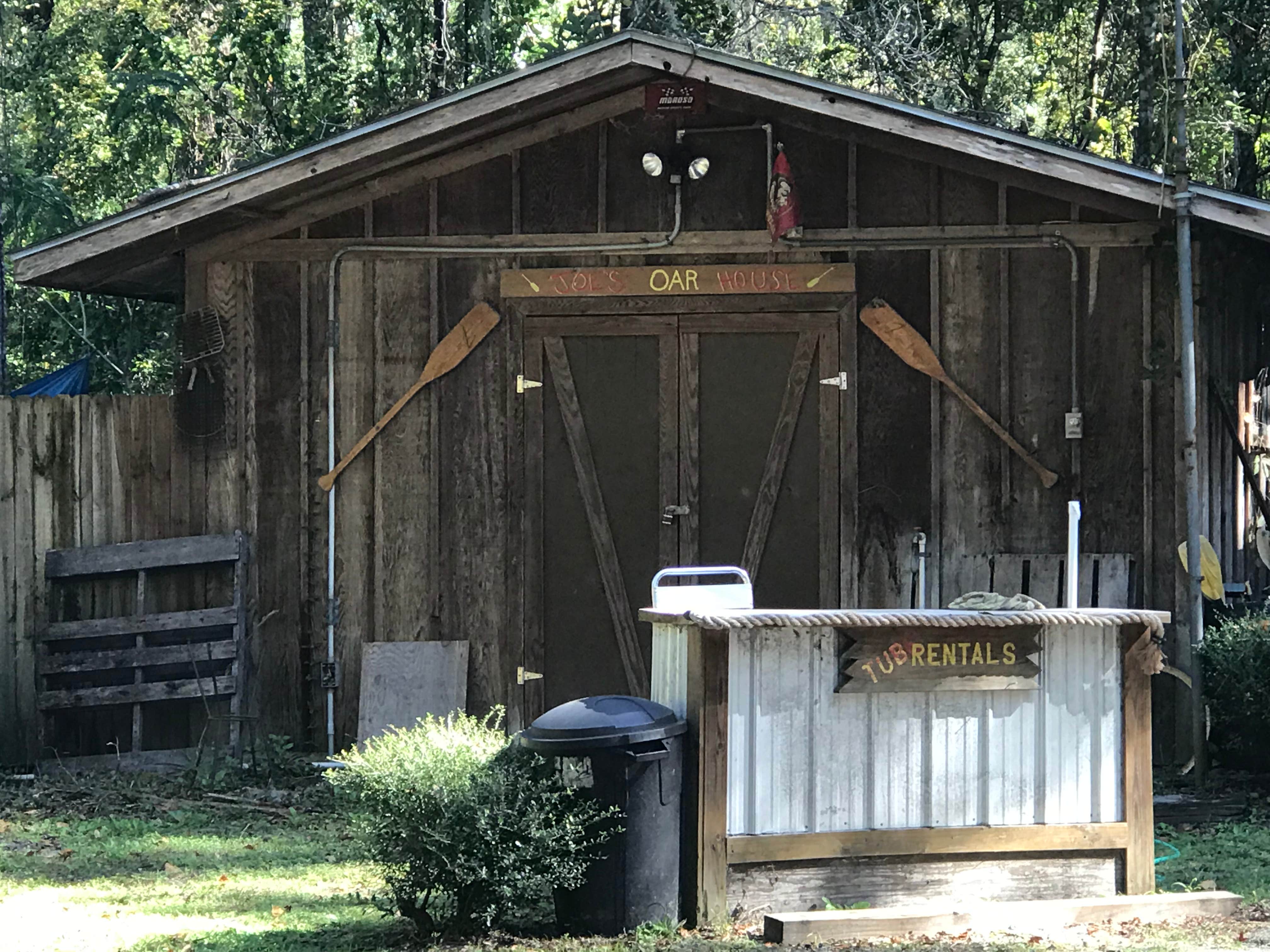 Joe R.'s photo of a cabin at Ichetucknee Springs Campground near Fort White, FL