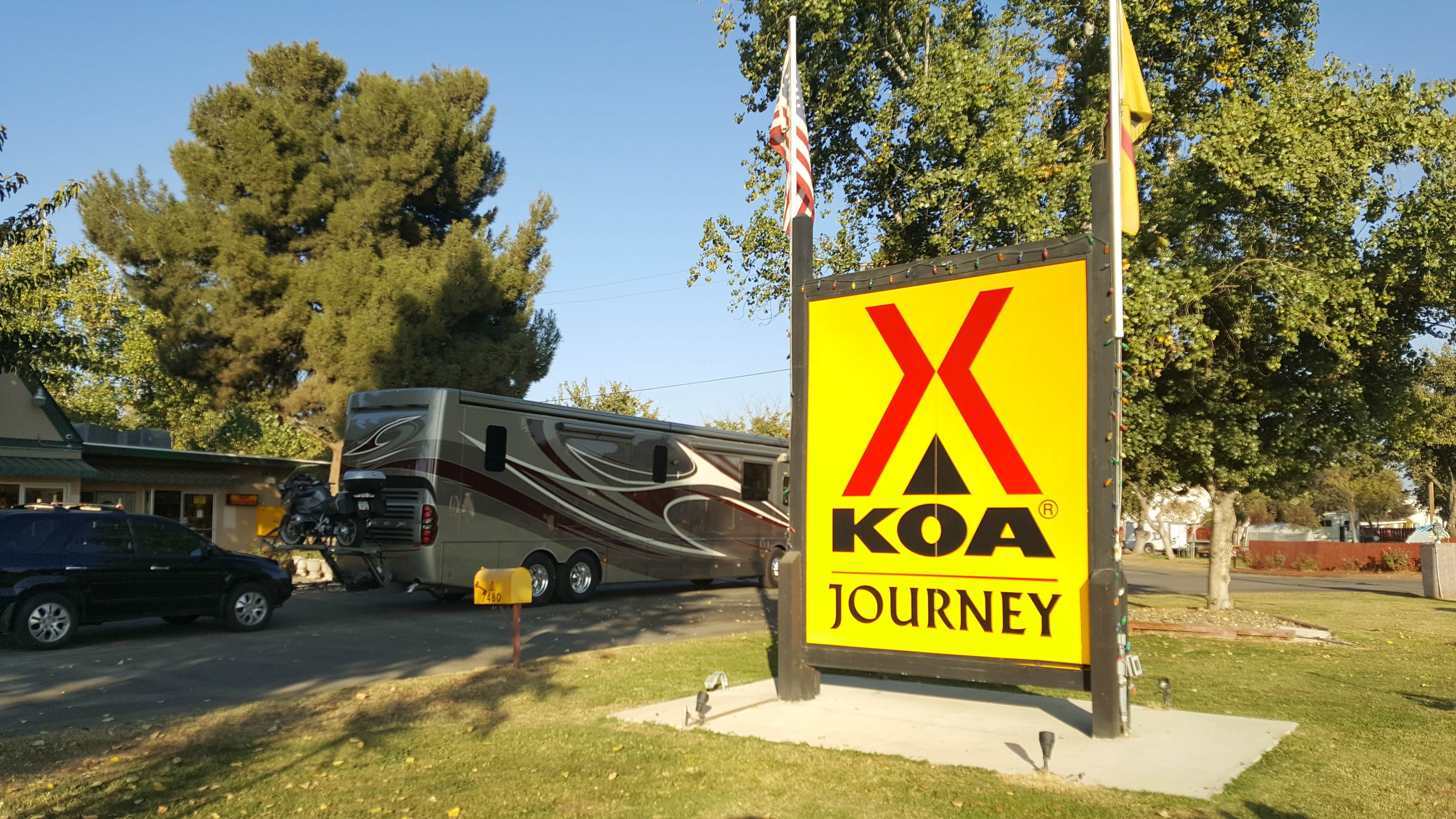 Berton M.'s photo of rv camping at Visalia-Sequoia National Park KOA near Goshen, CA