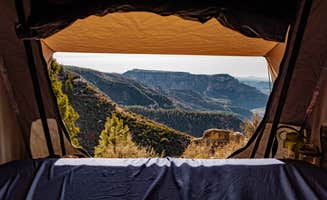 Joffrey H.'s photo of tent camping at Edge of the World (East Pocket) near Cottonwood, AZ