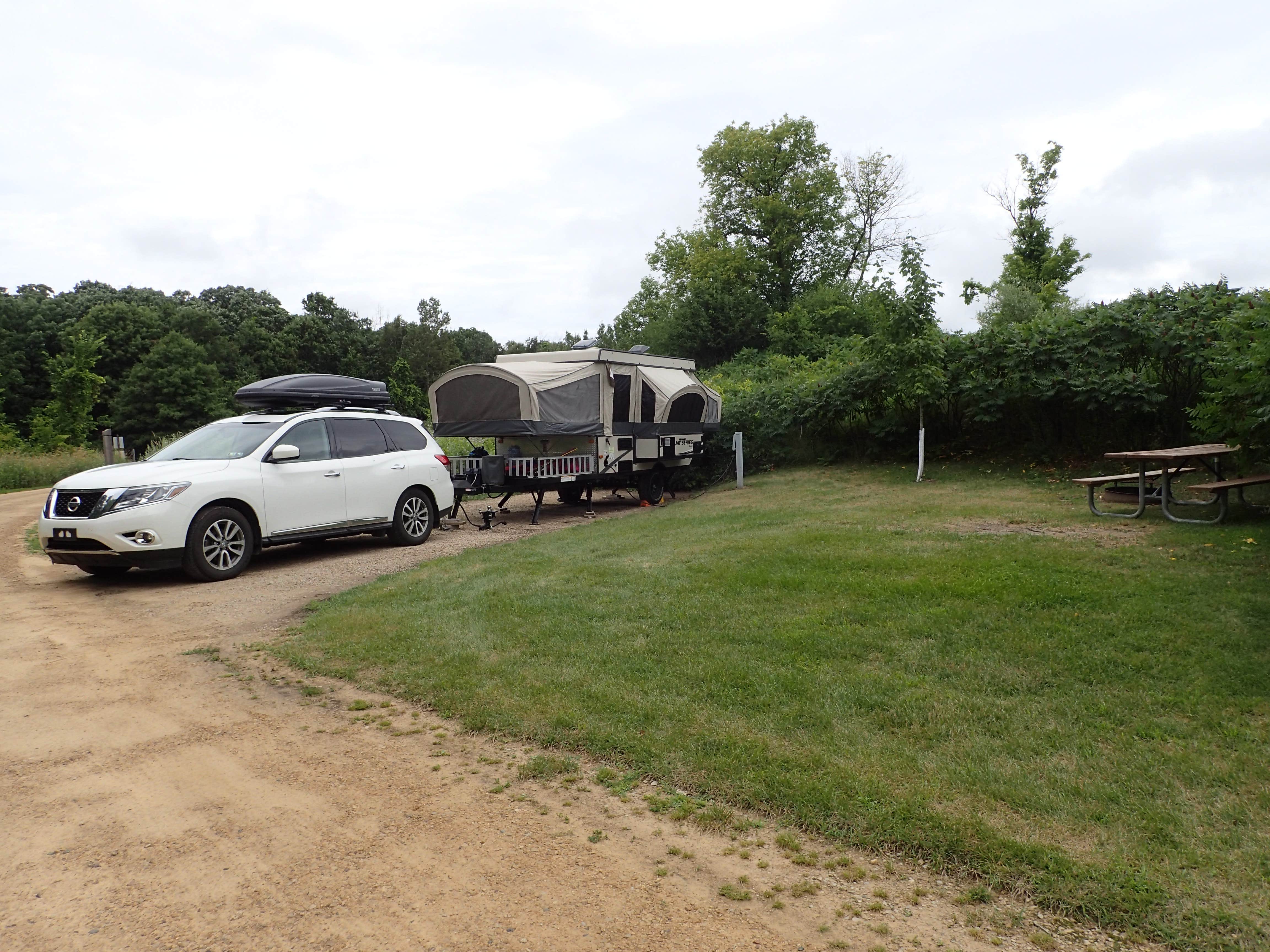 Danielle V.'s photo of rv camping at Lebanon Hills Regional Park near Plymouth, MN