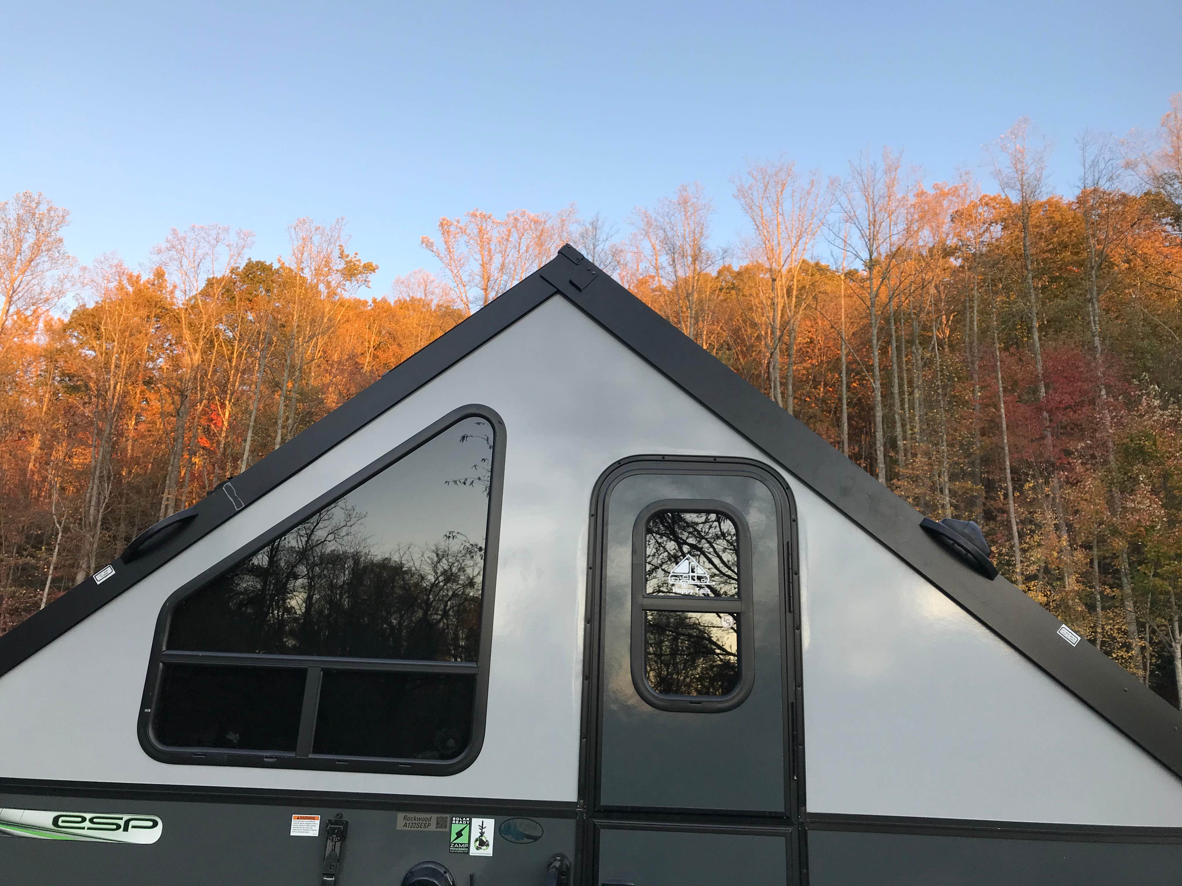 Shannon G.'s photo of rv camping at Stone Mountain State Park Campground near Scottville, NC