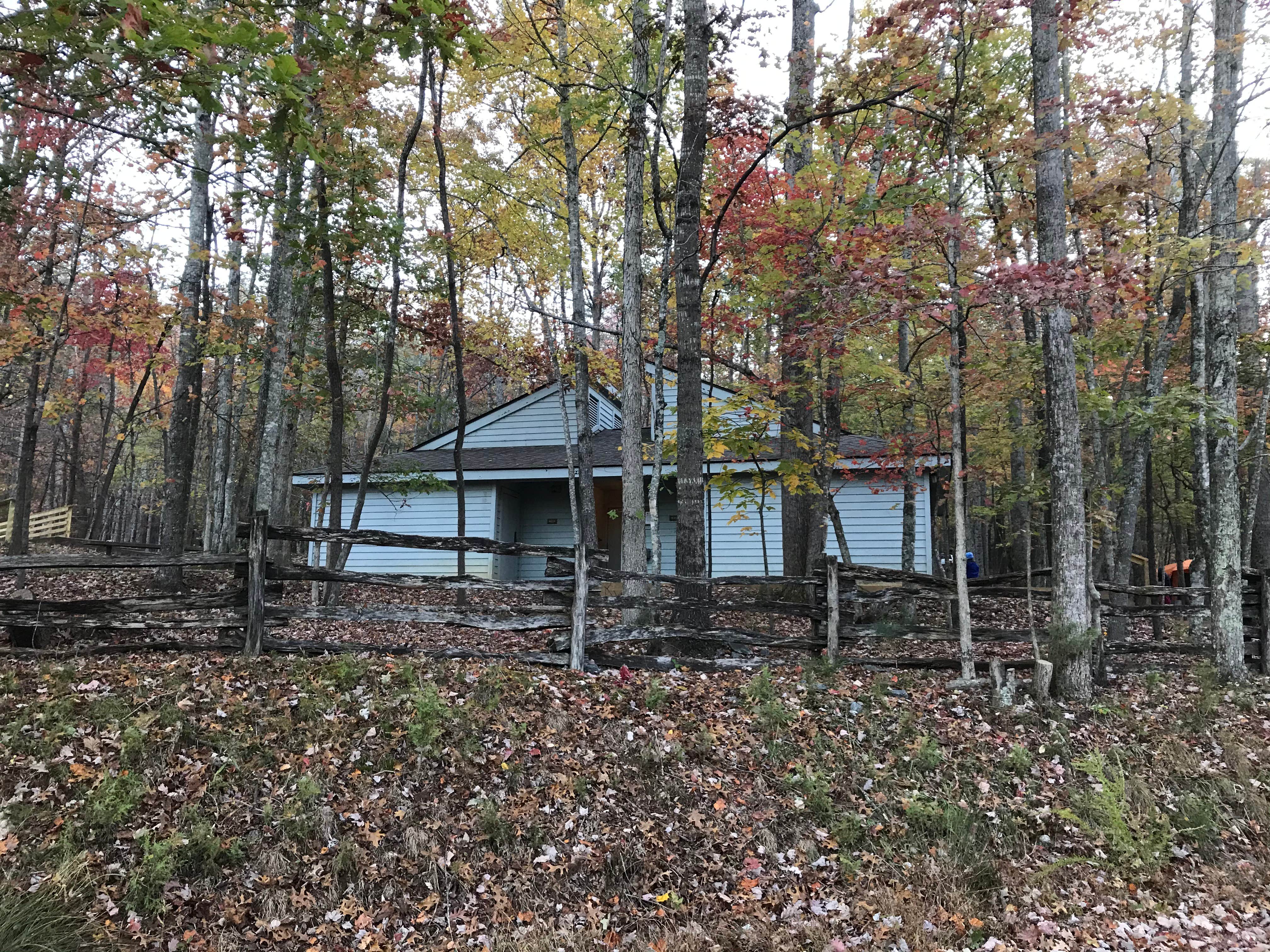 Shannon G.'s photo of glamping accommodations at Stone Mountain State Park Campground near Glade Valley, NC