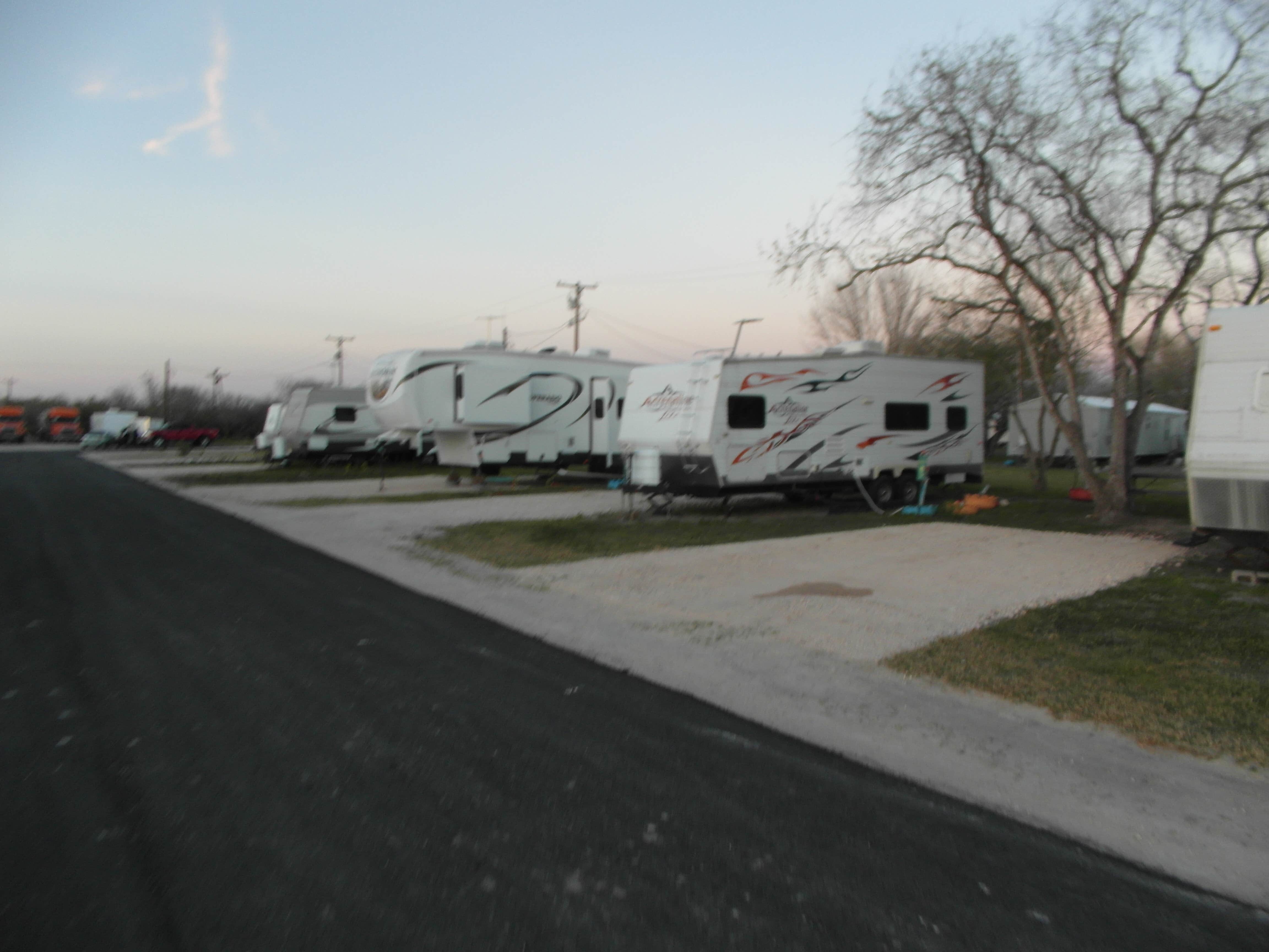 Trish R.'s photo of rv camping at Paisano RV & Mobile Home Park near Alice, TX