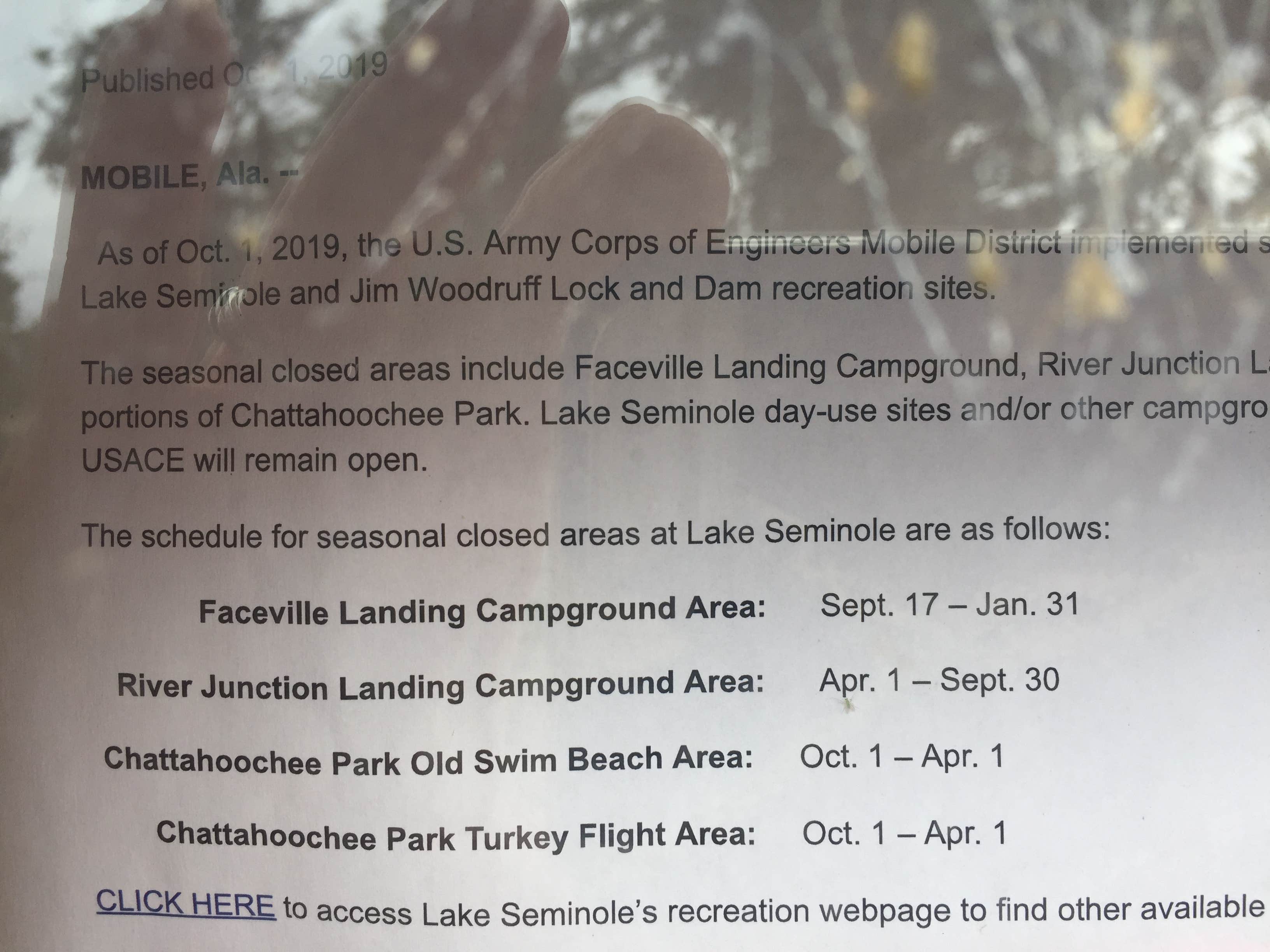 Camper-submitted photo at River Junction - Lake Seminole near Lake Seminole