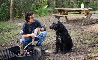 Jennifer T.'s photo of camping with pets at Cypress Glen Campground near Webster, FL