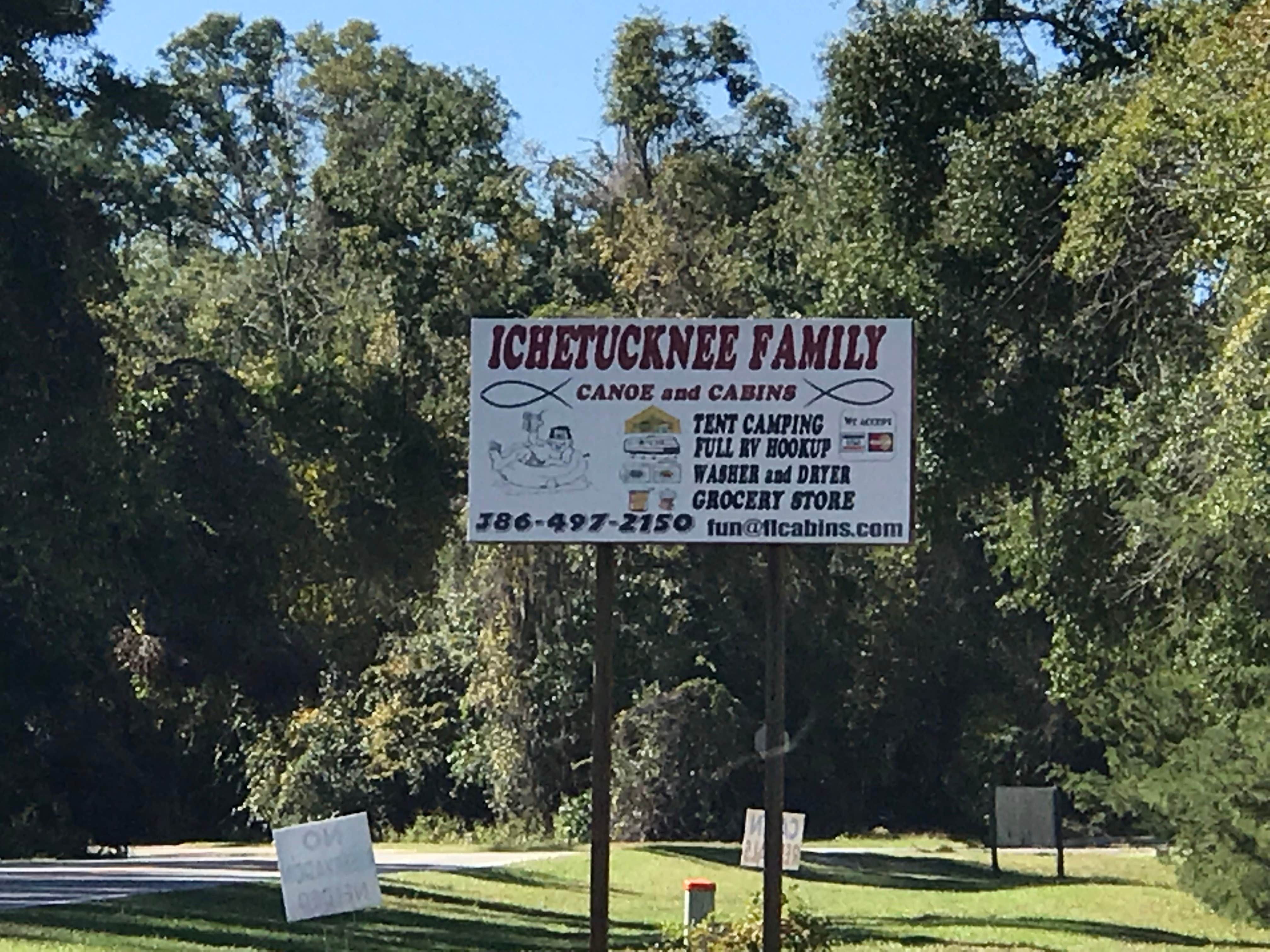 Camper-submitted photo at Ichetucknee Family Canoe and Cabins near Fort White, FL