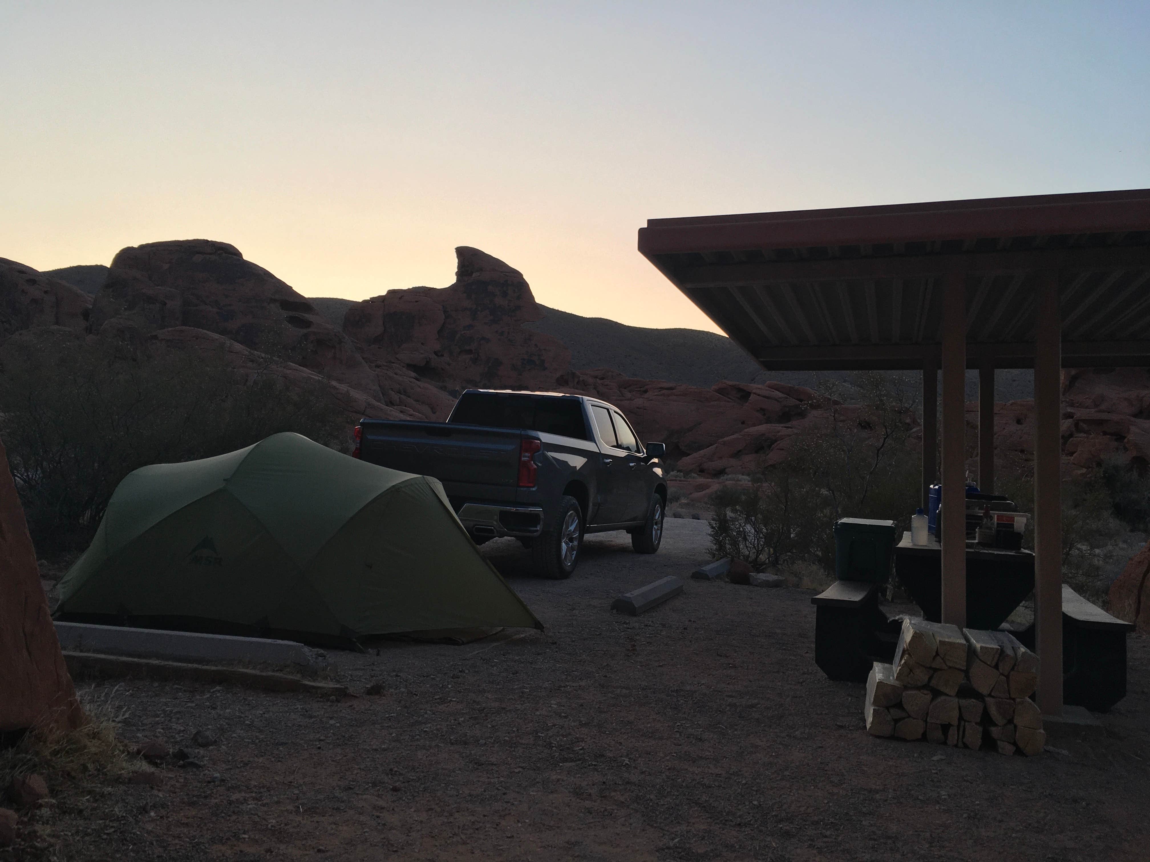 Derek S.'s photo at Arch Rock Campground — Valley of Fire State Park in Nevada