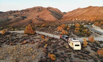 Camping near Sloan Canyon - Dispersed Camping: Lovell Canyon Dispersed Camping (Spring Mountain), Blue Diamond, Nevada