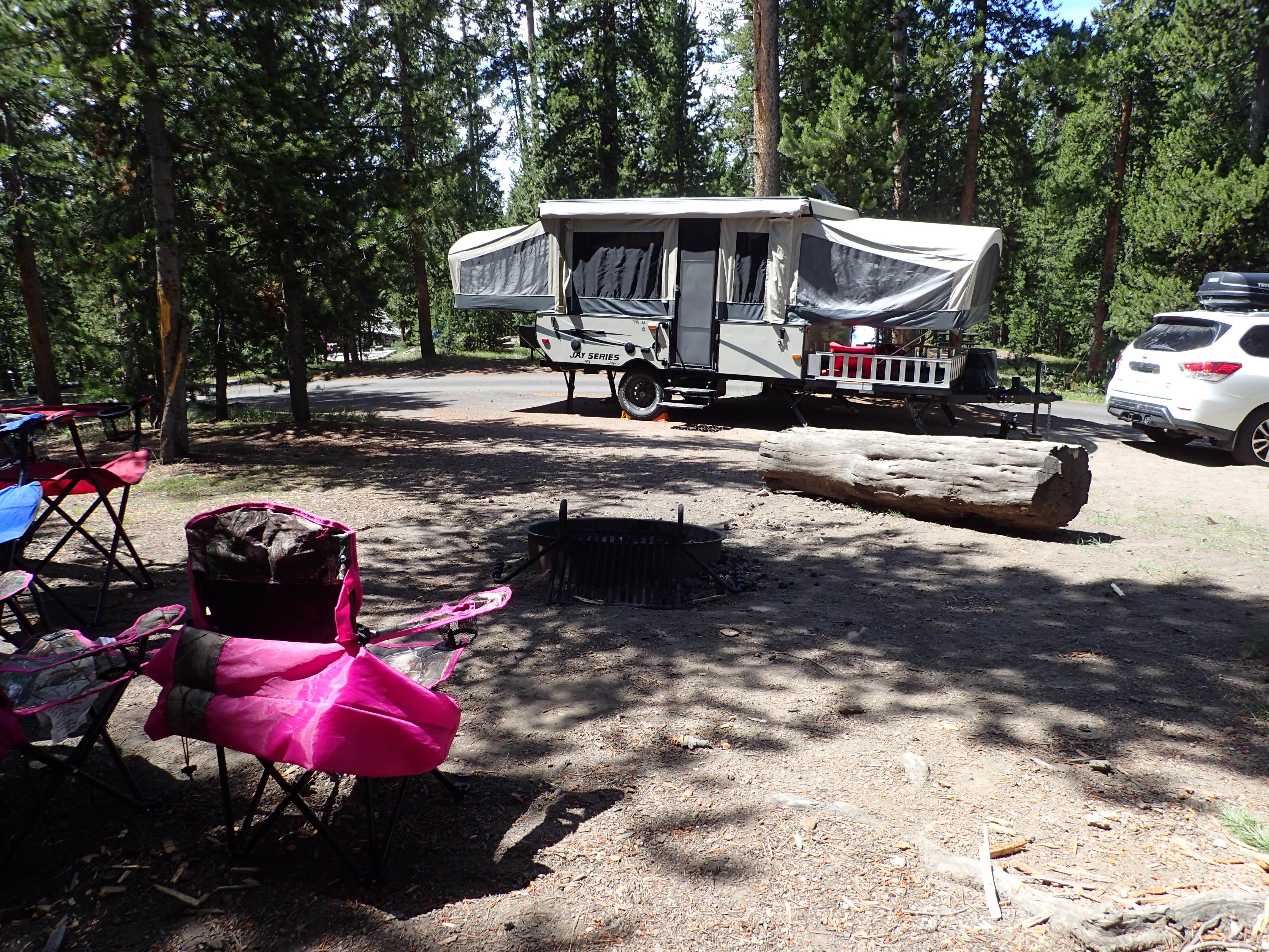 Danielle V.'s photo of rv camping at Norris Campground — Yellowstone National Park - TEMPORARILY CLOSED near Cooke City, MT