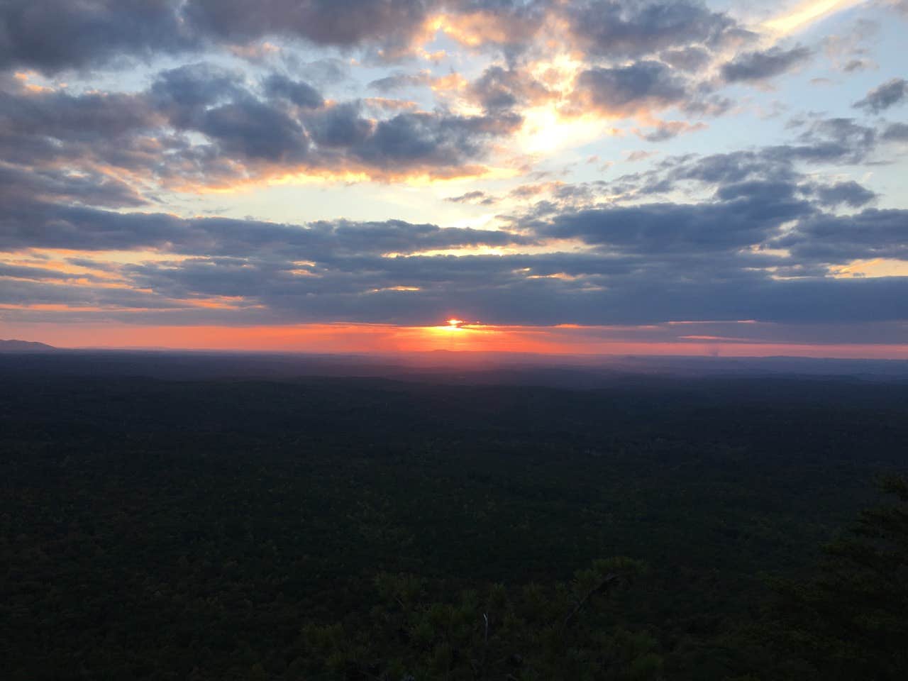 Pinhoti Trail Backcountry Campground Cheaha State Park Delta AL