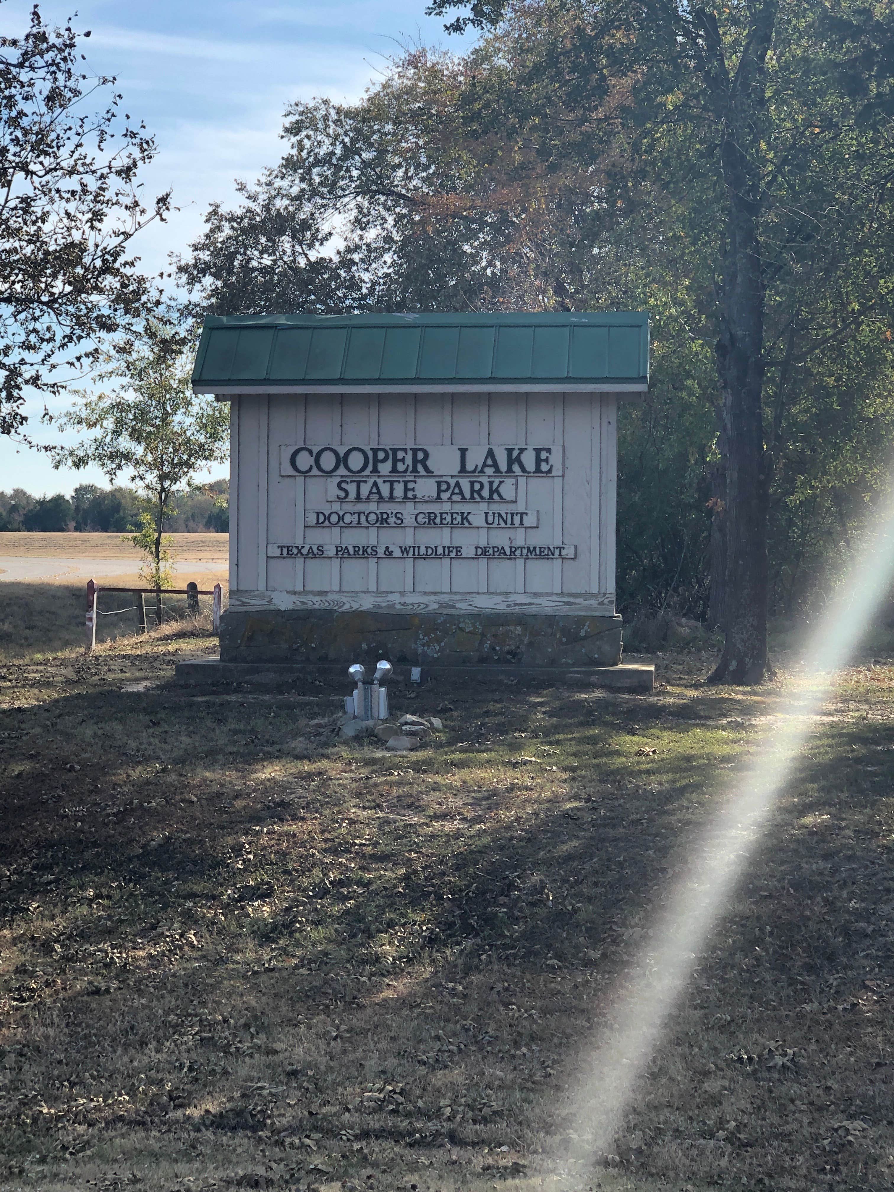 Chris P.'s photo of glamping accommodations at Liberty Grove Campground — Cooper Lake State Park Doctors Creek Unit near Fate, TX