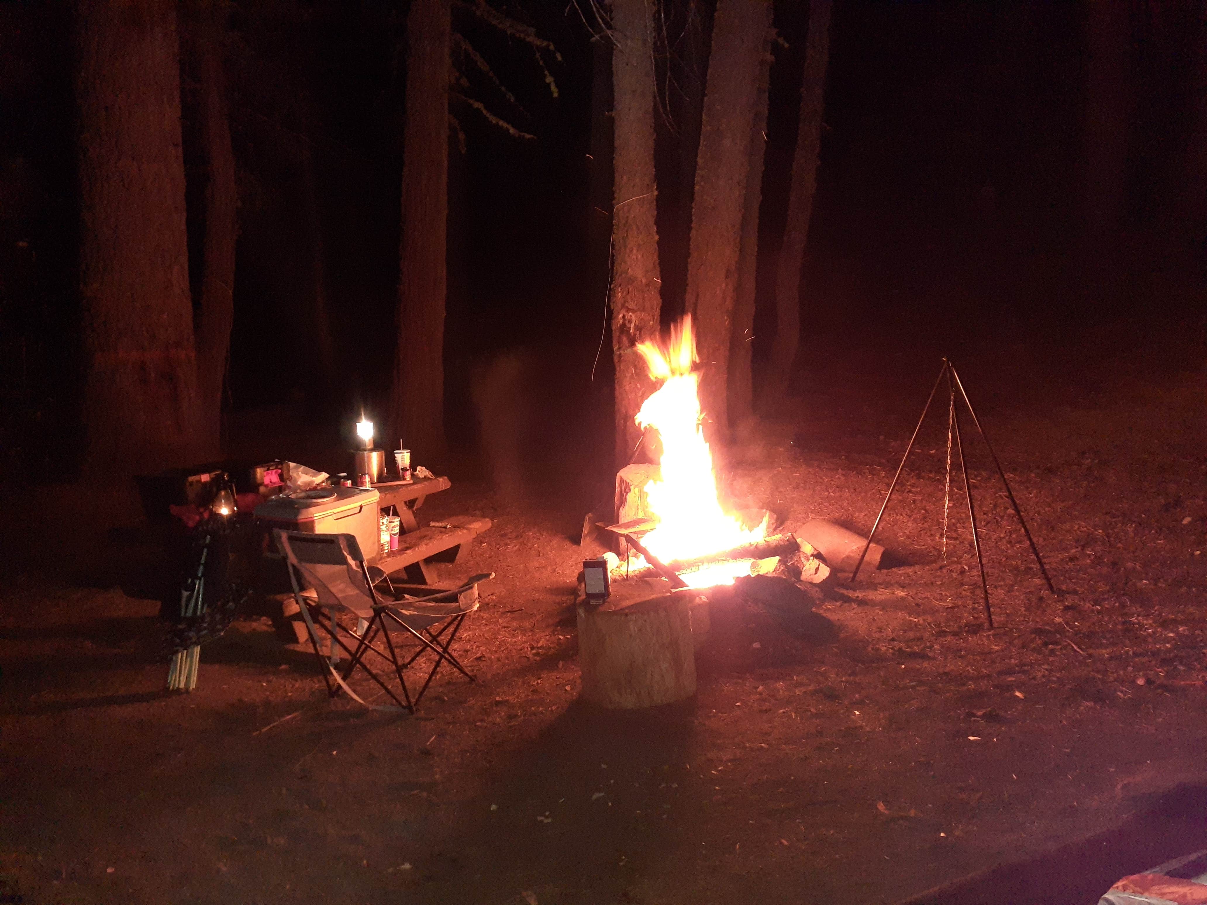 Camper-submitted photo at Whisky Falls Campground near Big Creek, CA
