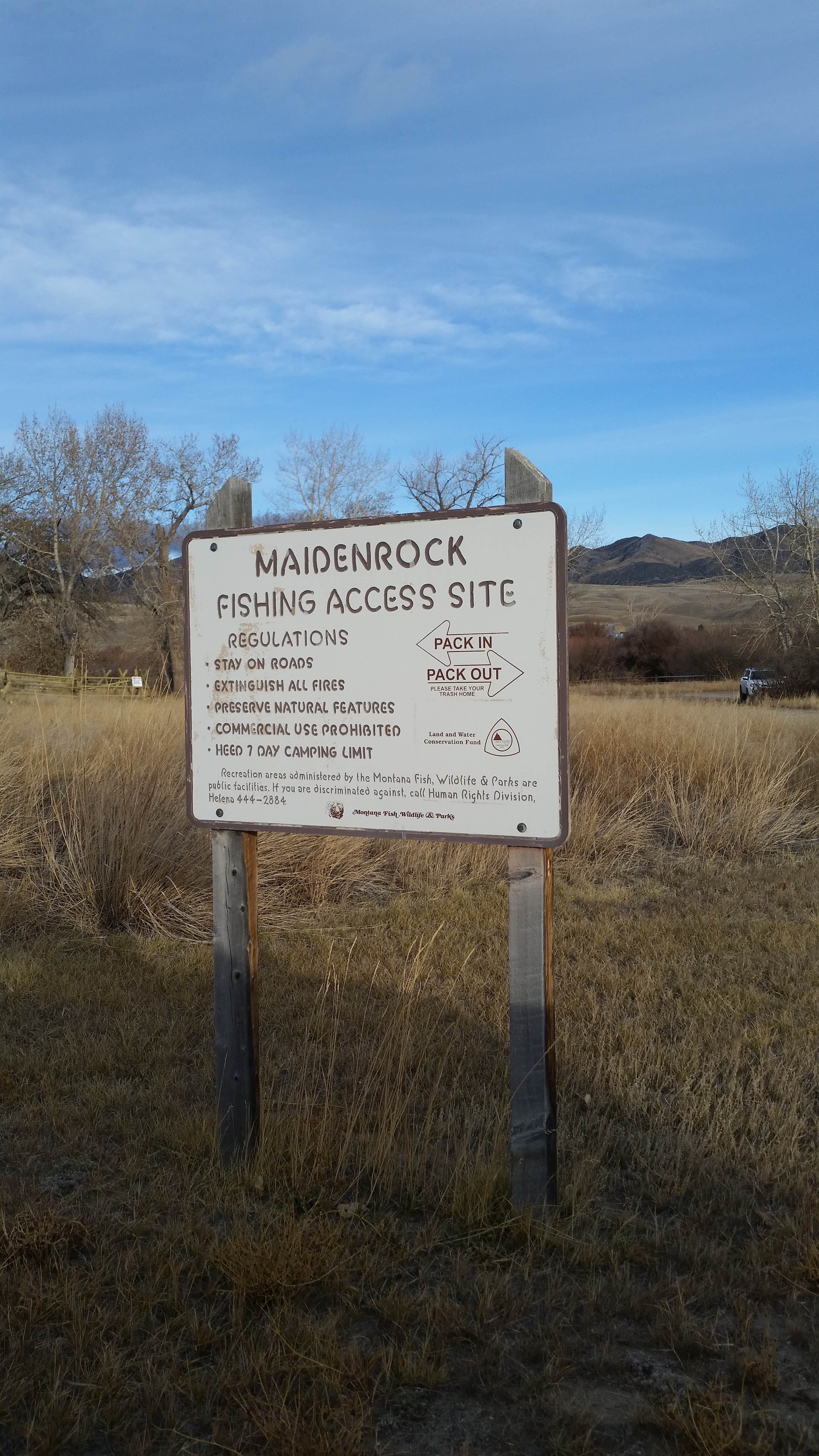 Camper-submitted photo at Maidenrock near Beaverhead-Deerlodge National Forest