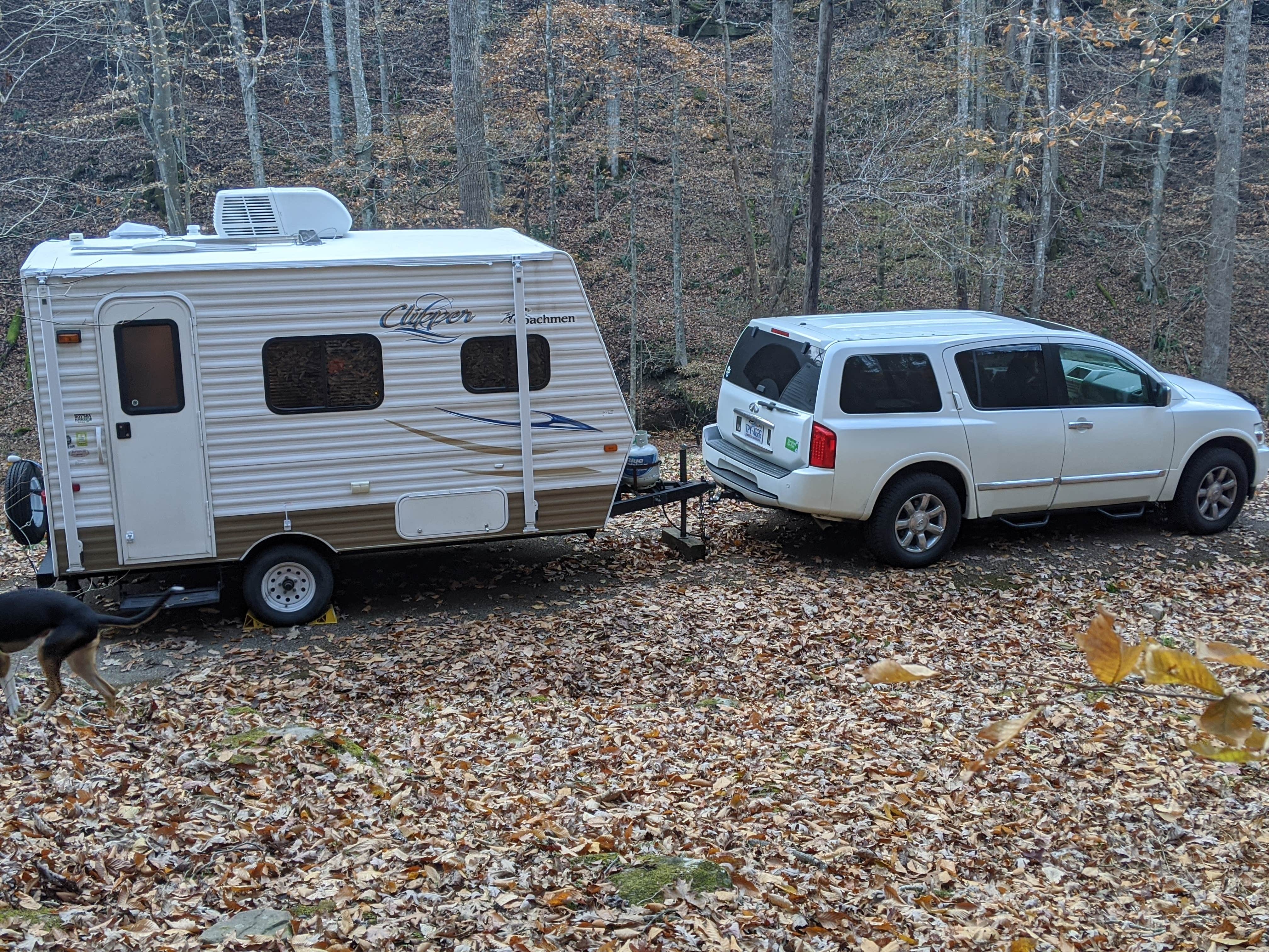 Cole T.'s photo of rv camping at Kanawha State Forest near Nitro, WV