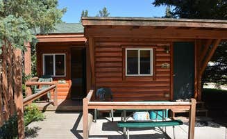 Lynette G.'s photo of a cabin at Creekside Campground Deadwood near Silver City, SD