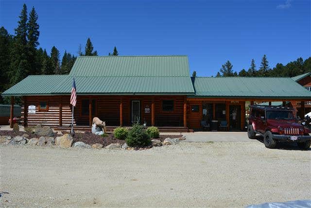 Lynette G.'s photo of a cabin at Creekside Campground Deadwood near Beulah, WY
