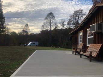 Shelly S.'s photo of glamping accommodations at Lago Linda Hideaway near Hazard, KY