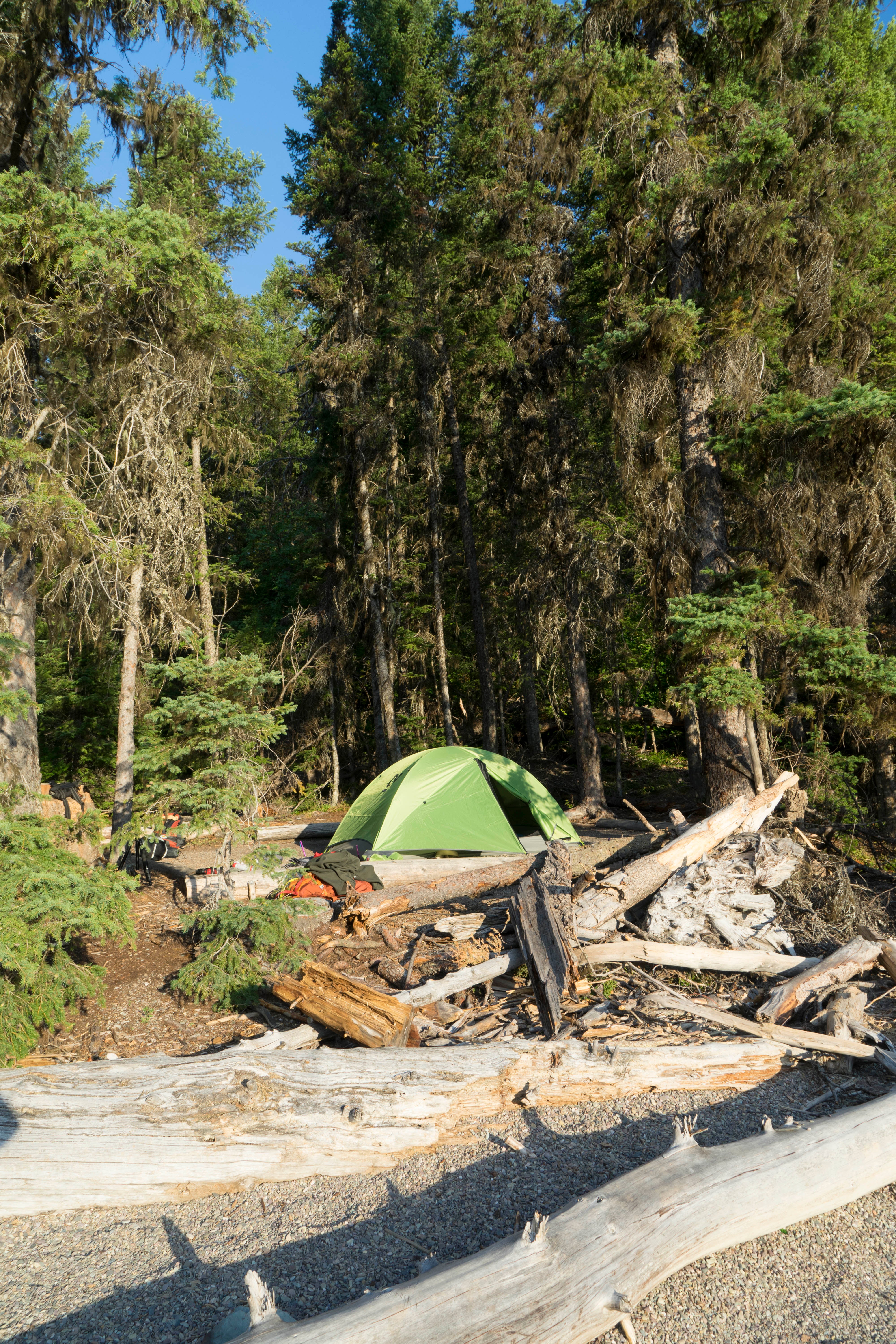 Camper submitted image from Quartz Lake Wilderness Campsite — Glacier National Park - 3
