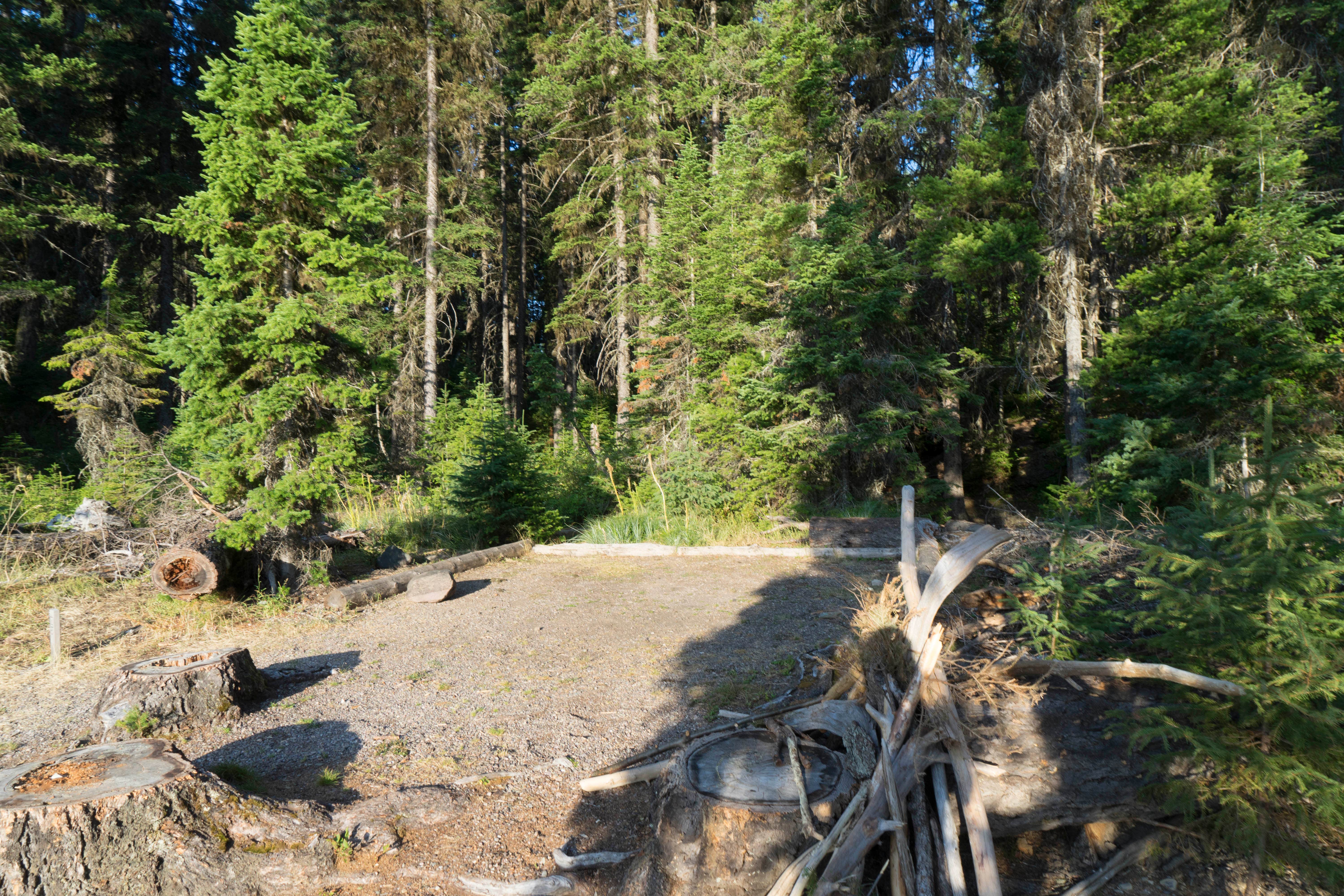 Camper submitted image from Quartz Lake Wilderness Campsite — Glacier National Park - 2