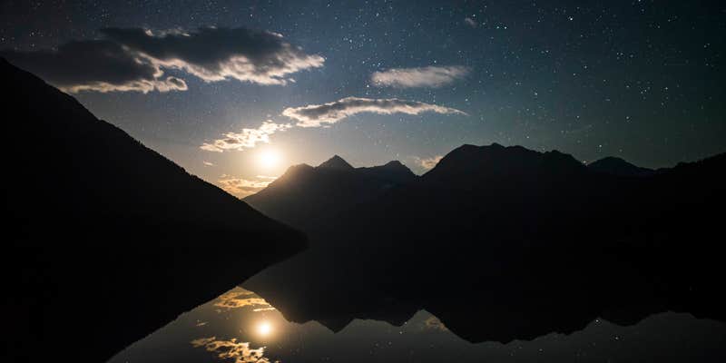 Camper submitted image from Quartz Lake Wilderness Campsite — Glacier National Park