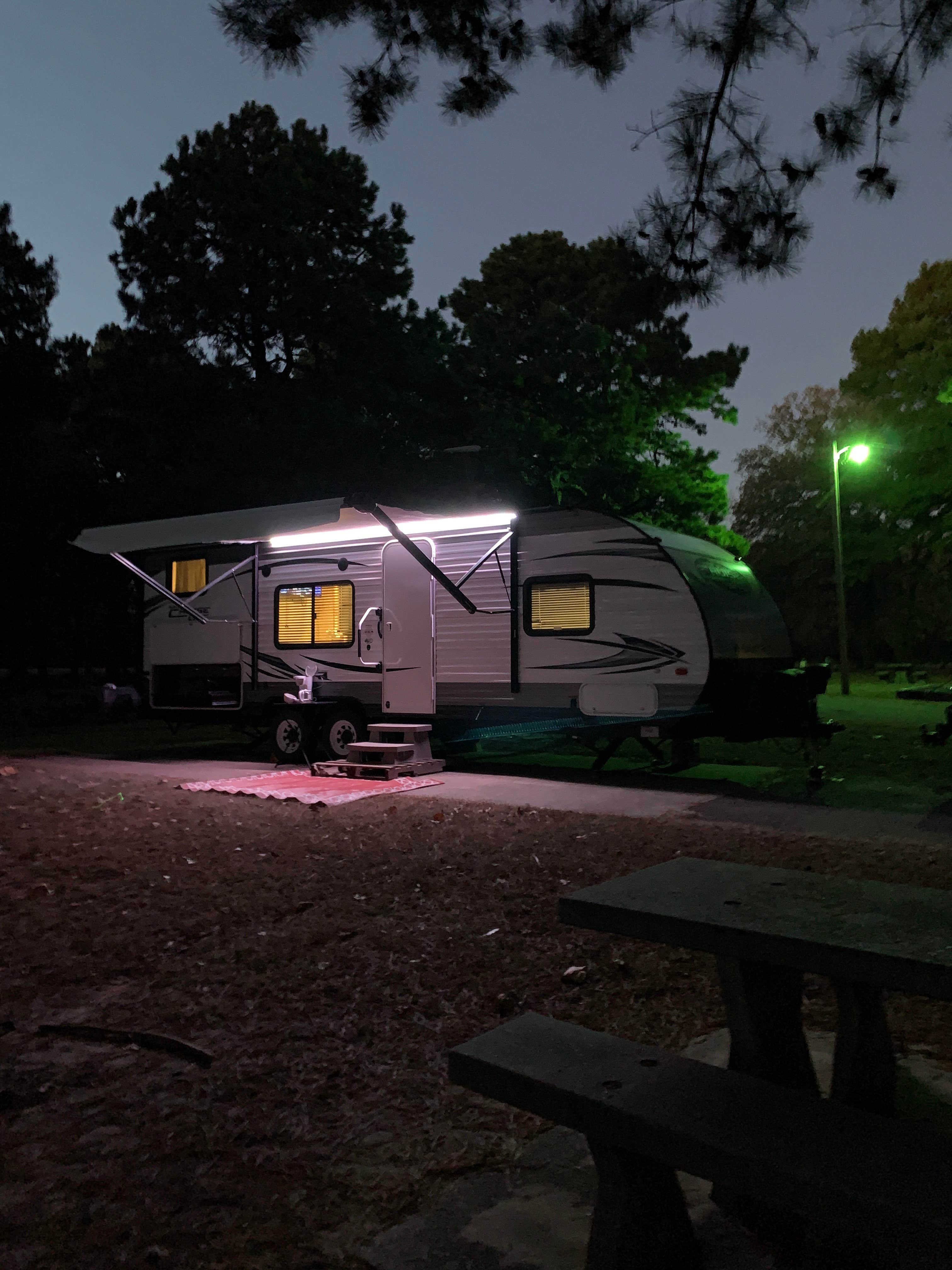 Jeff R.'s photo of rv camping at Dogwood Campground — Lake Eufula State Park near Checotah, OK