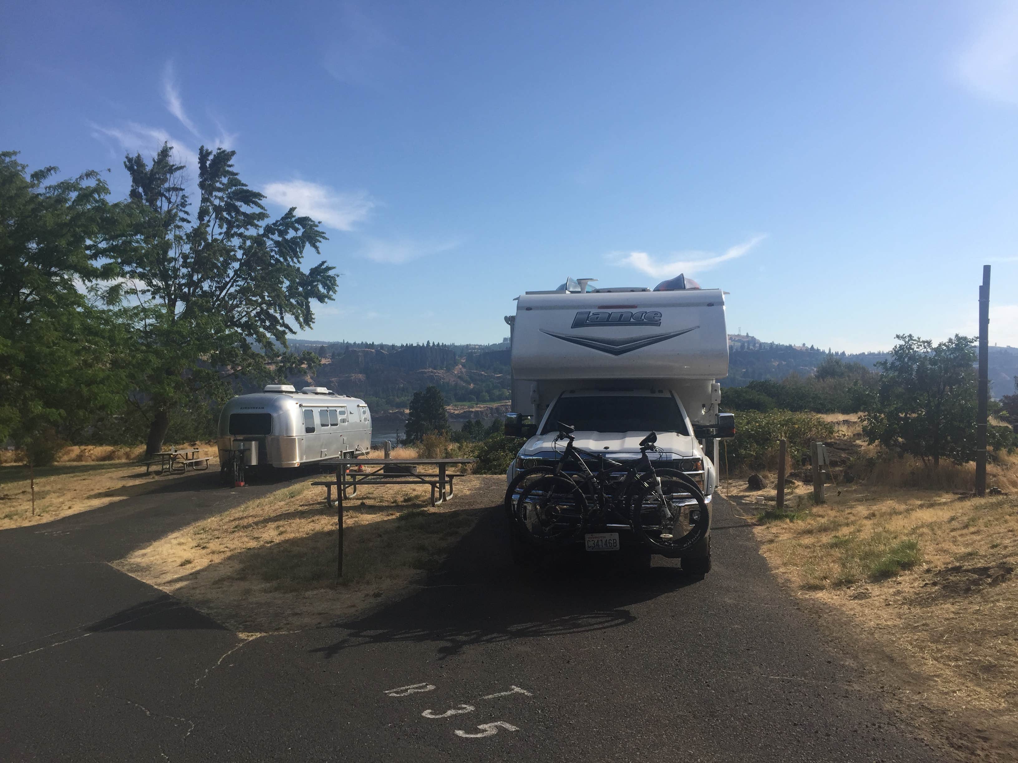 Dawn G.'s photo of rv camping at Memaloose State Park Campground near Wishram, WA