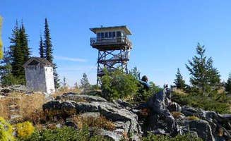 The Dyrt's photo of a cabin at Garver Mtn. Lookout Rental near Libby, MT