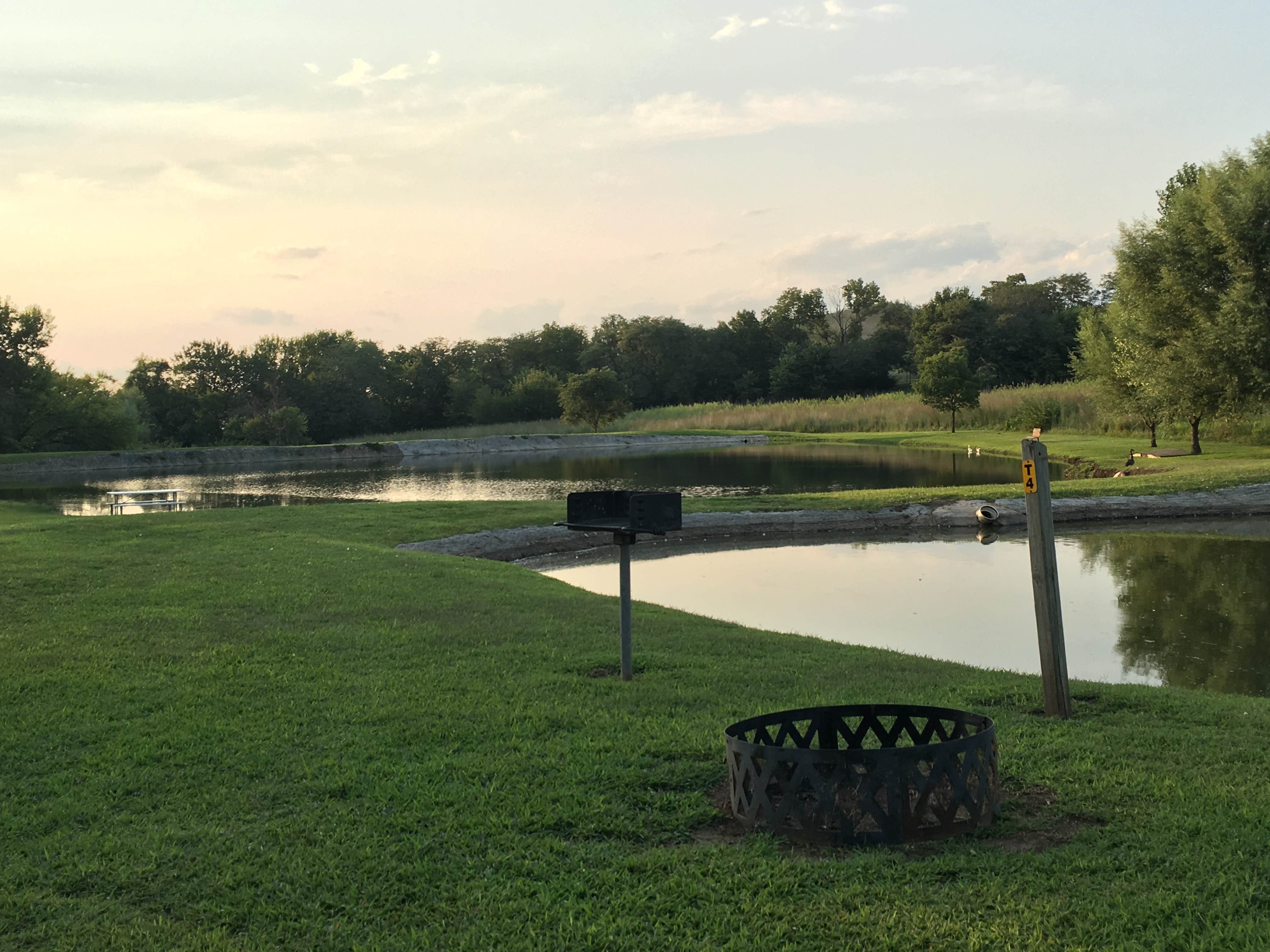 Most of the tent sites are right next to the water, pretty peaceful