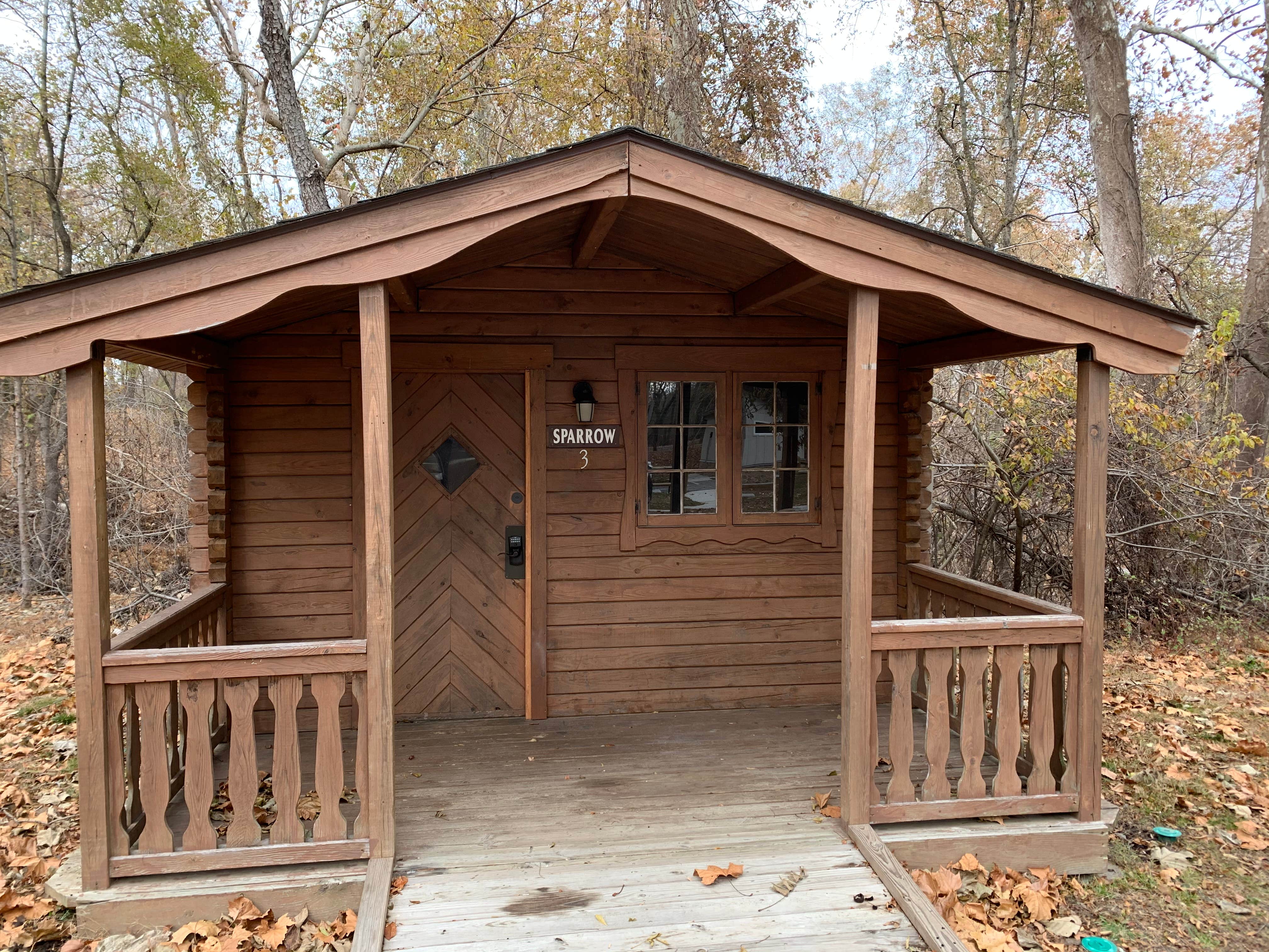 Laure D.'s photo of a cabin at Elk Neck State Park Campground near Perry Hall, MD