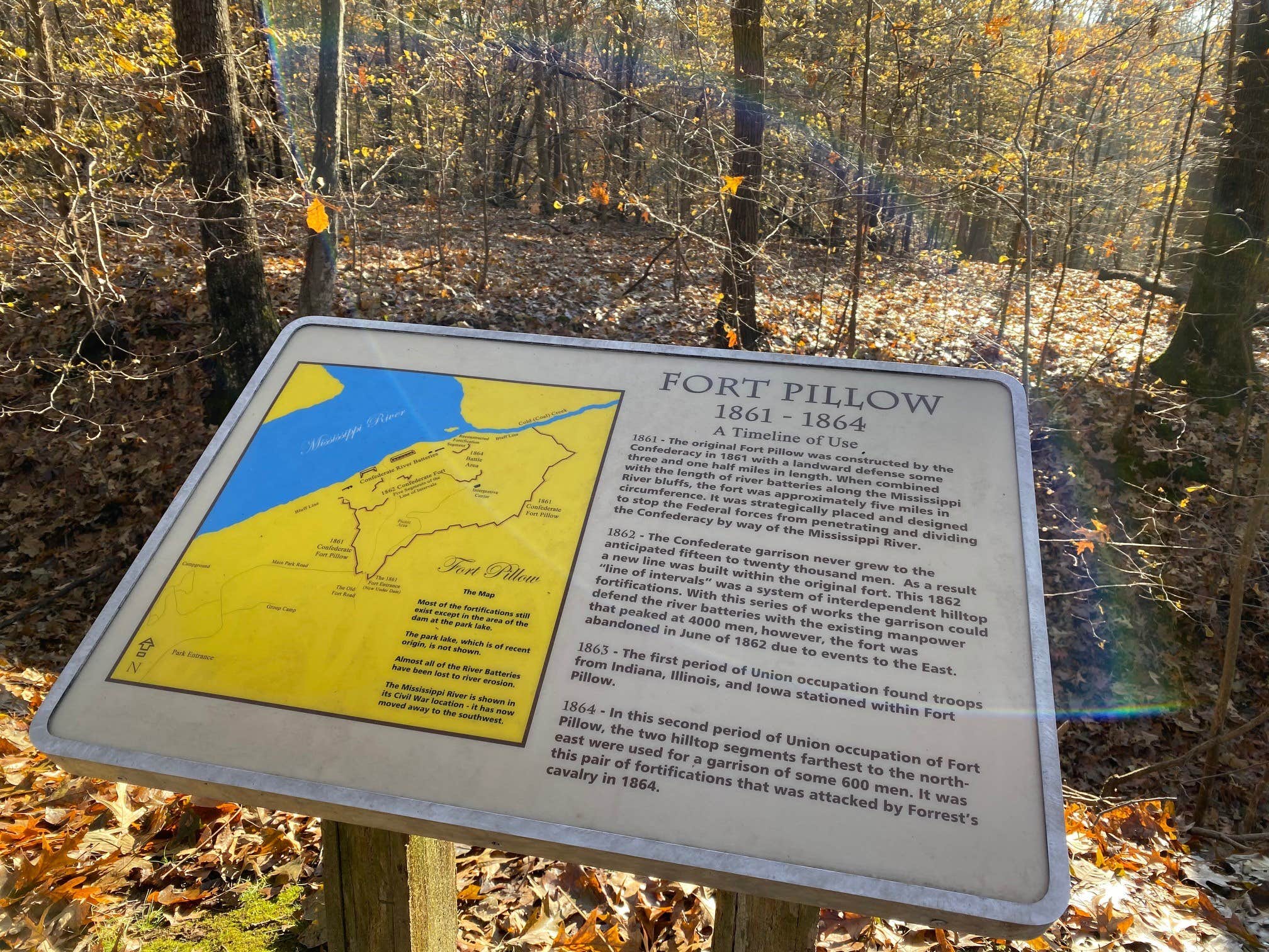 Camper submitted image from Fort Pillow Historic State Park Campground - 5