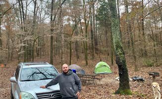 Steven W.'s photo of camping with pets at Wall Doxey State Park Campground near Coldwater, MS